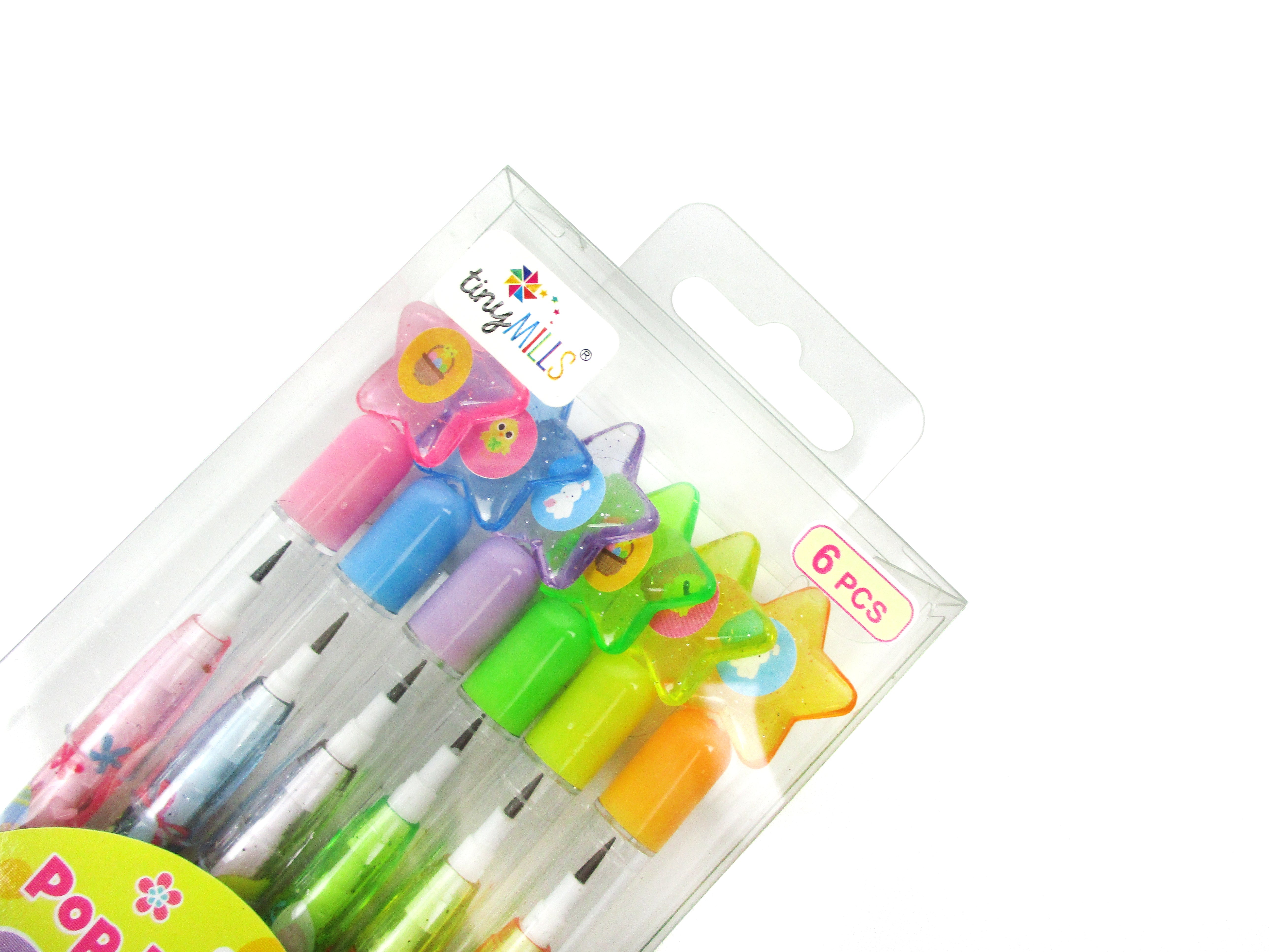 Easter Stackable Point Pencils - Set Of 6