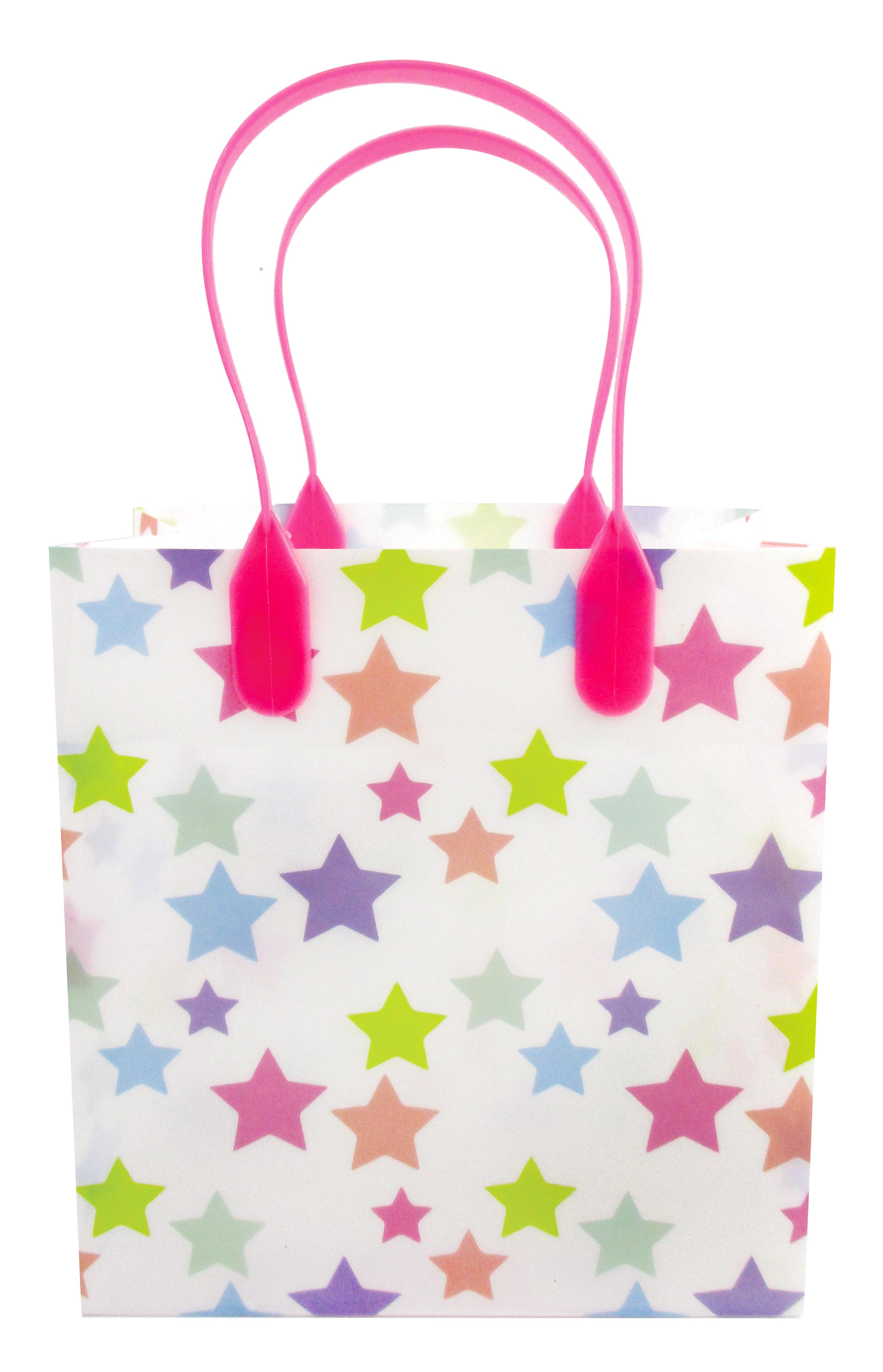 Rainbow Themed Party Favor Treat Bags - Set Of 6 Or 12