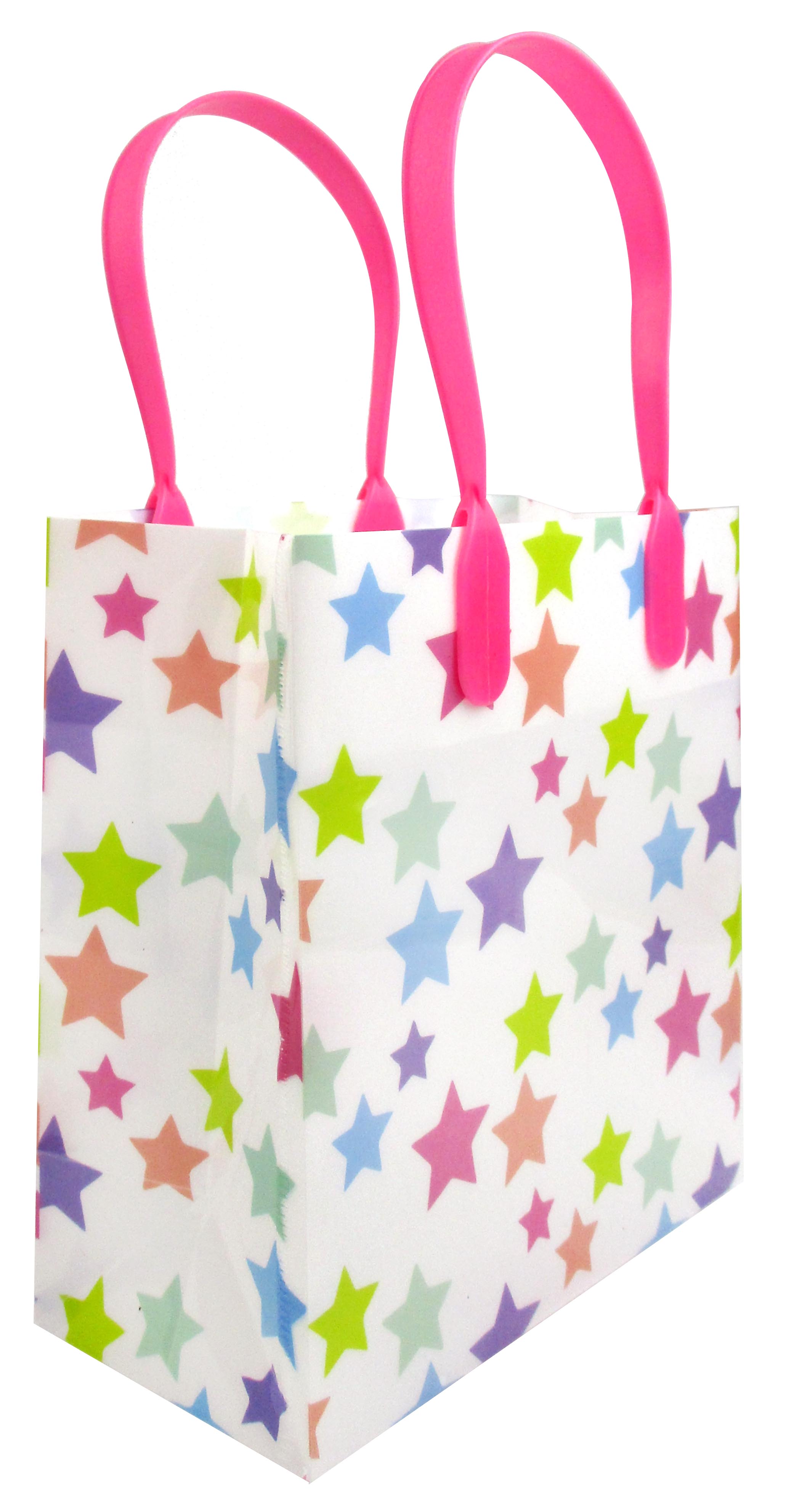 Rainbow Themed Party Favor Treat Bags - Set Of 6 Or 12
