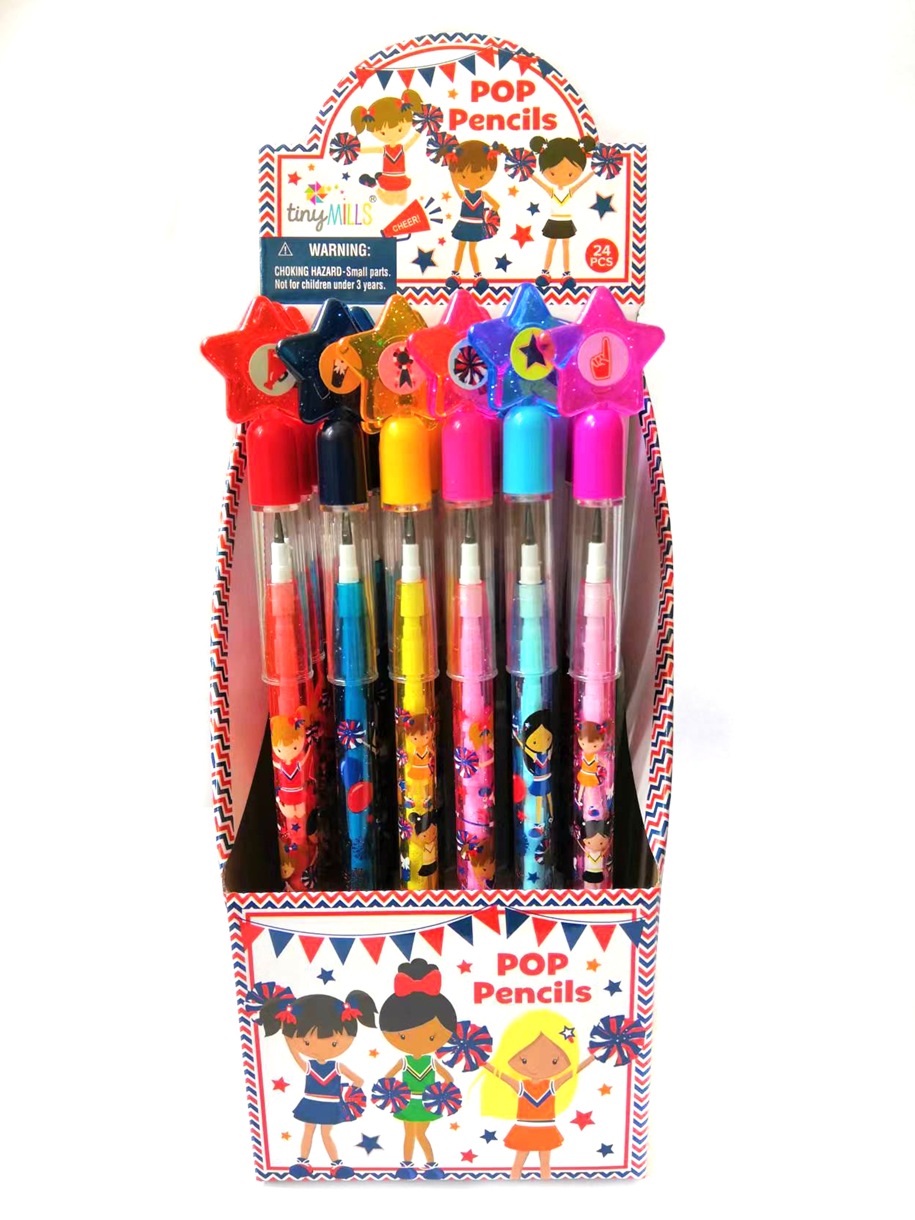 Cheerleading Stackable Point Pencils