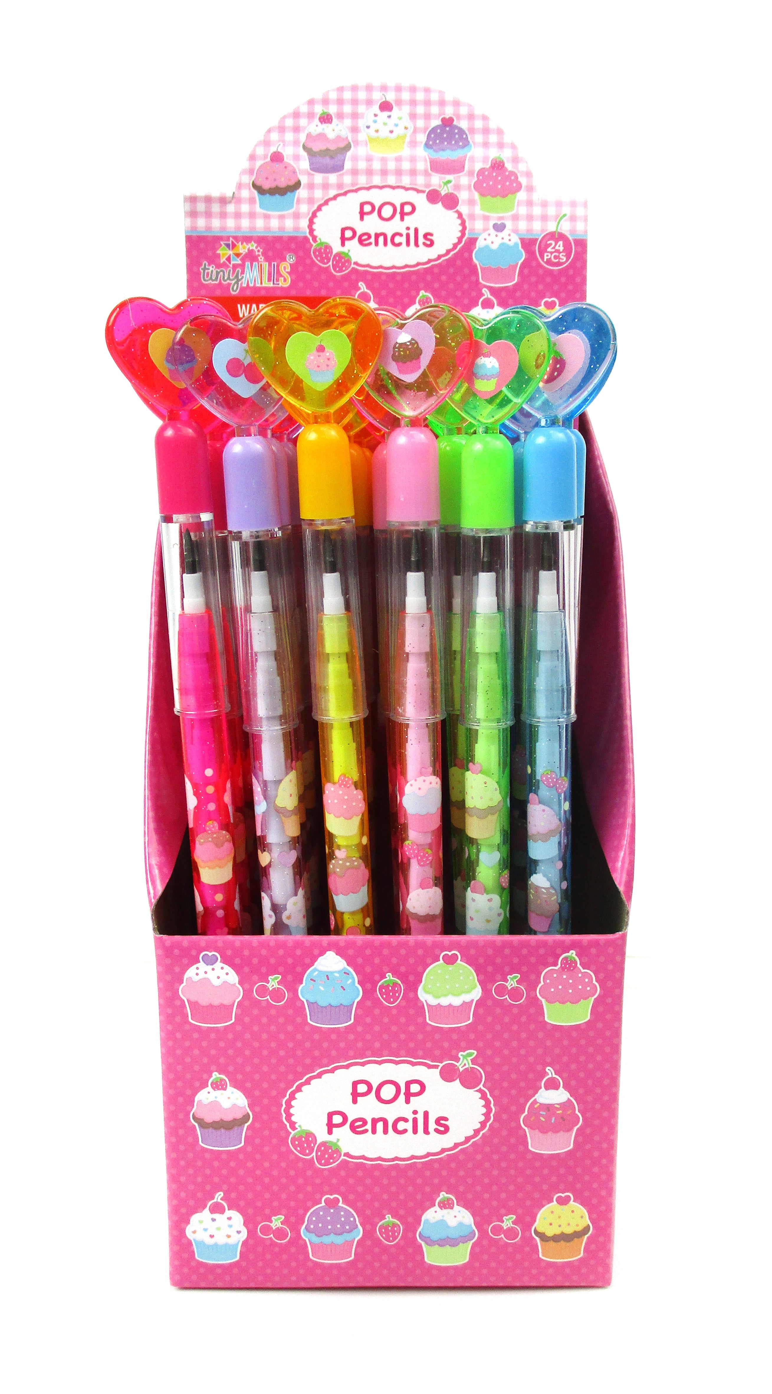 Cupcake Stackable Point Pencils