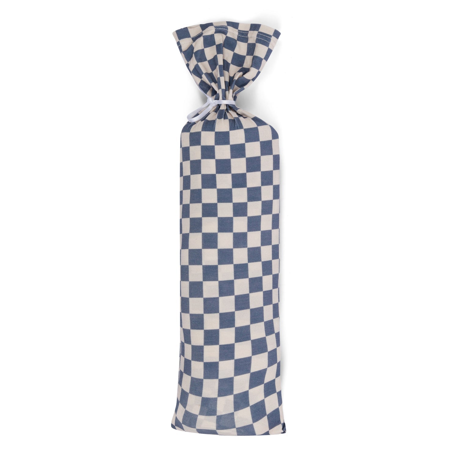 Checkers In Blue Swaddle