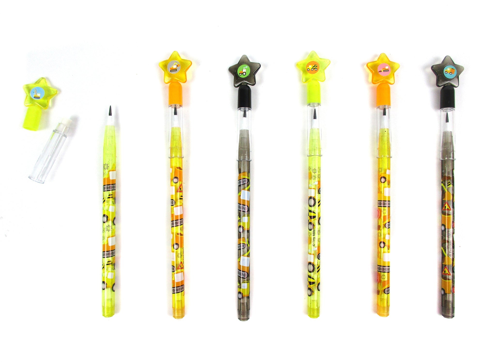 Construction Stackable Point Pencils