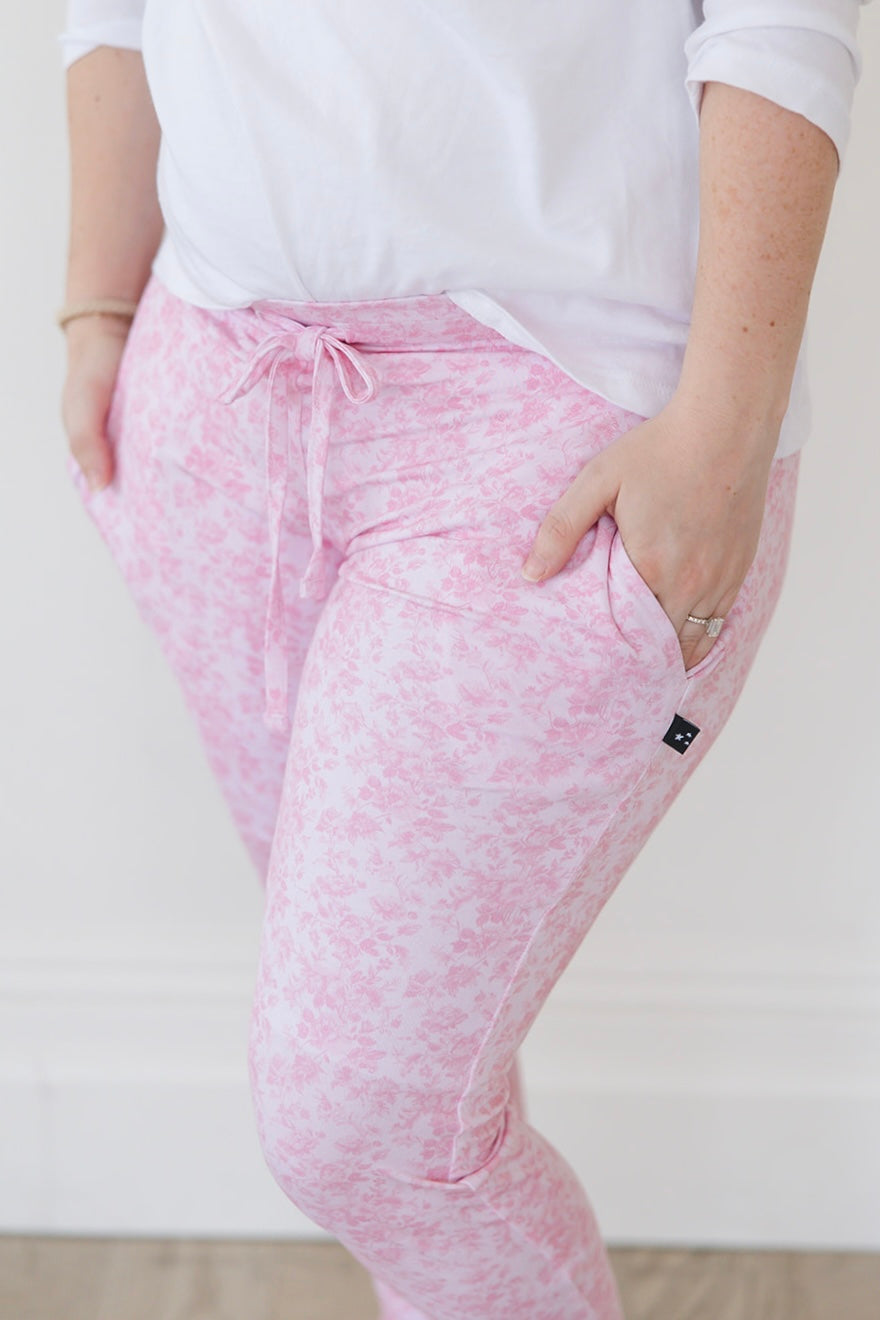 Pink Toile -  Women's Jogger