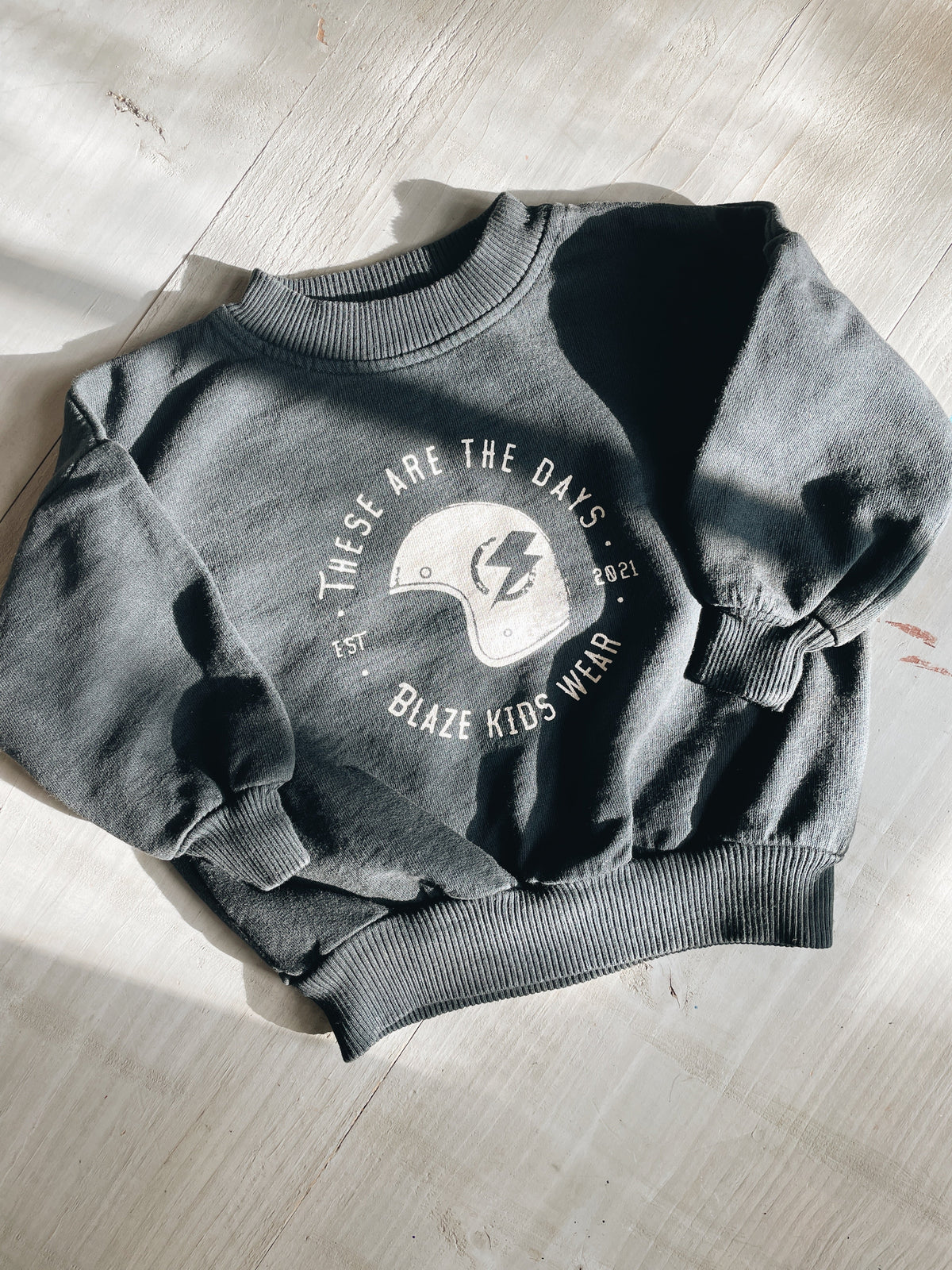 Legacy Sweatshirt | These Are The Days On Graphite