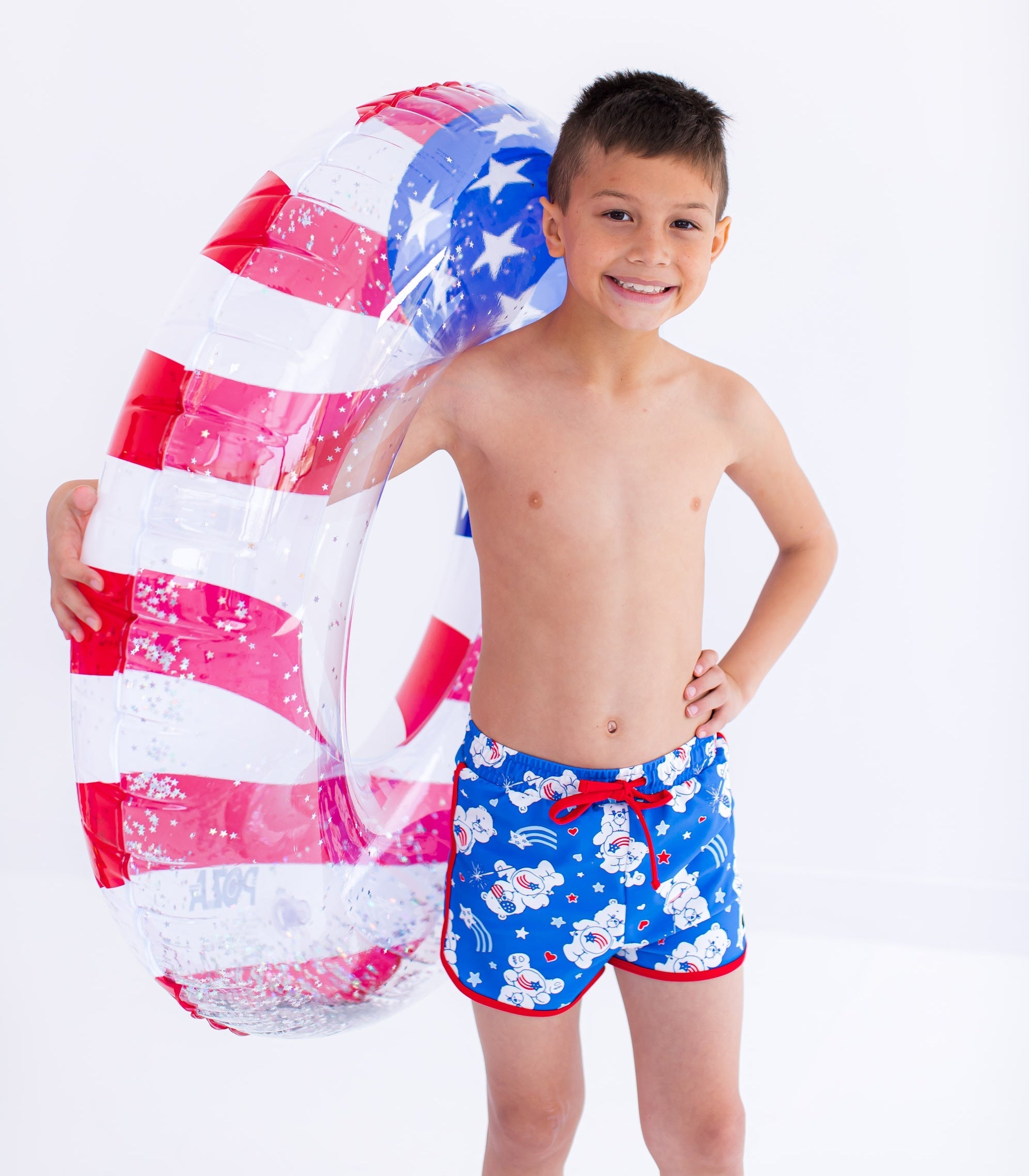 Care Bears™ America Cares Swim Shorties