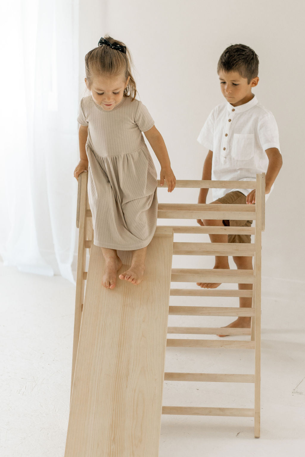 Flawed/discounted Large Wooden Climbing Triangle