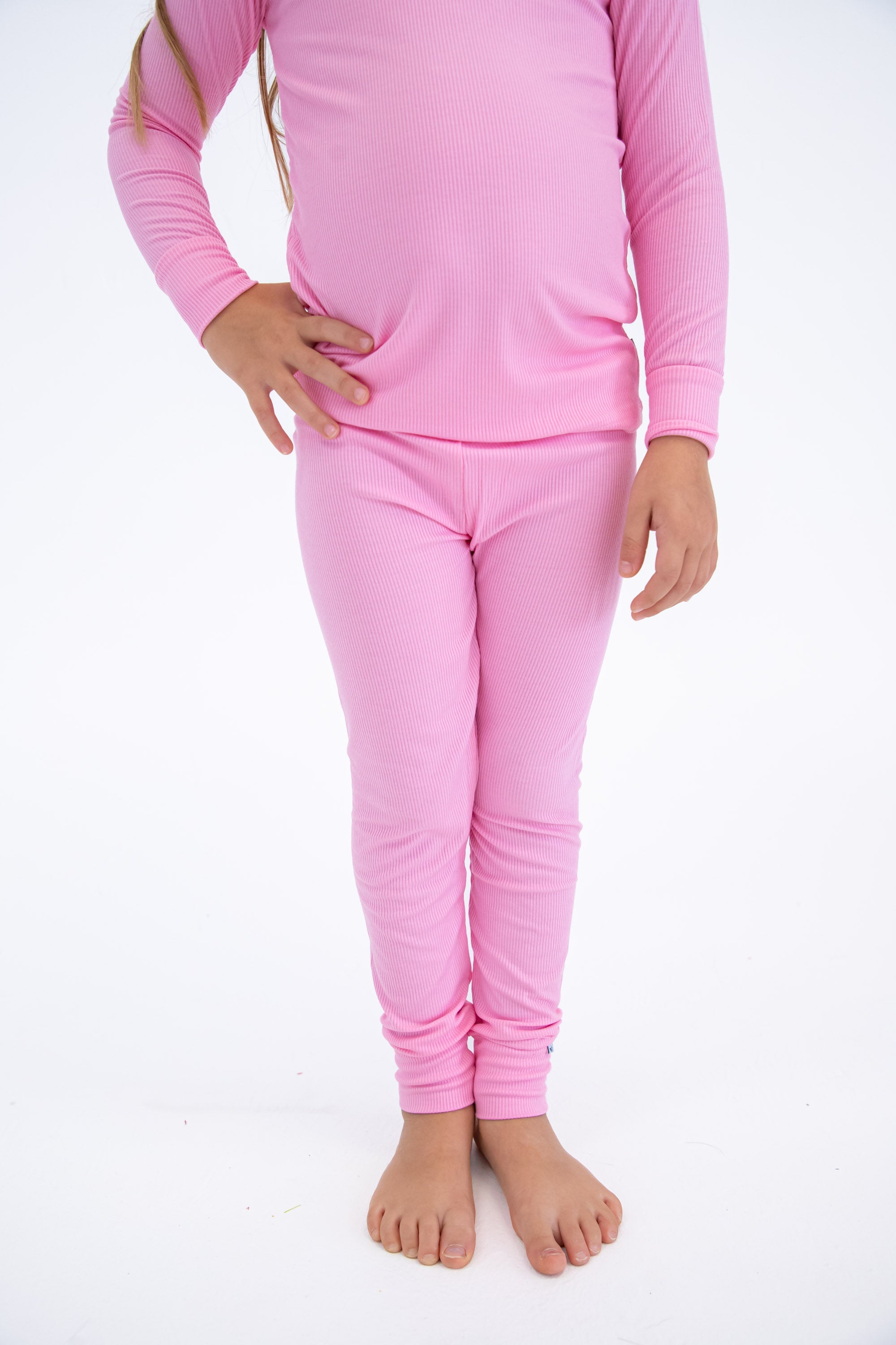 Prism Ribbed 2-piece Pajamas