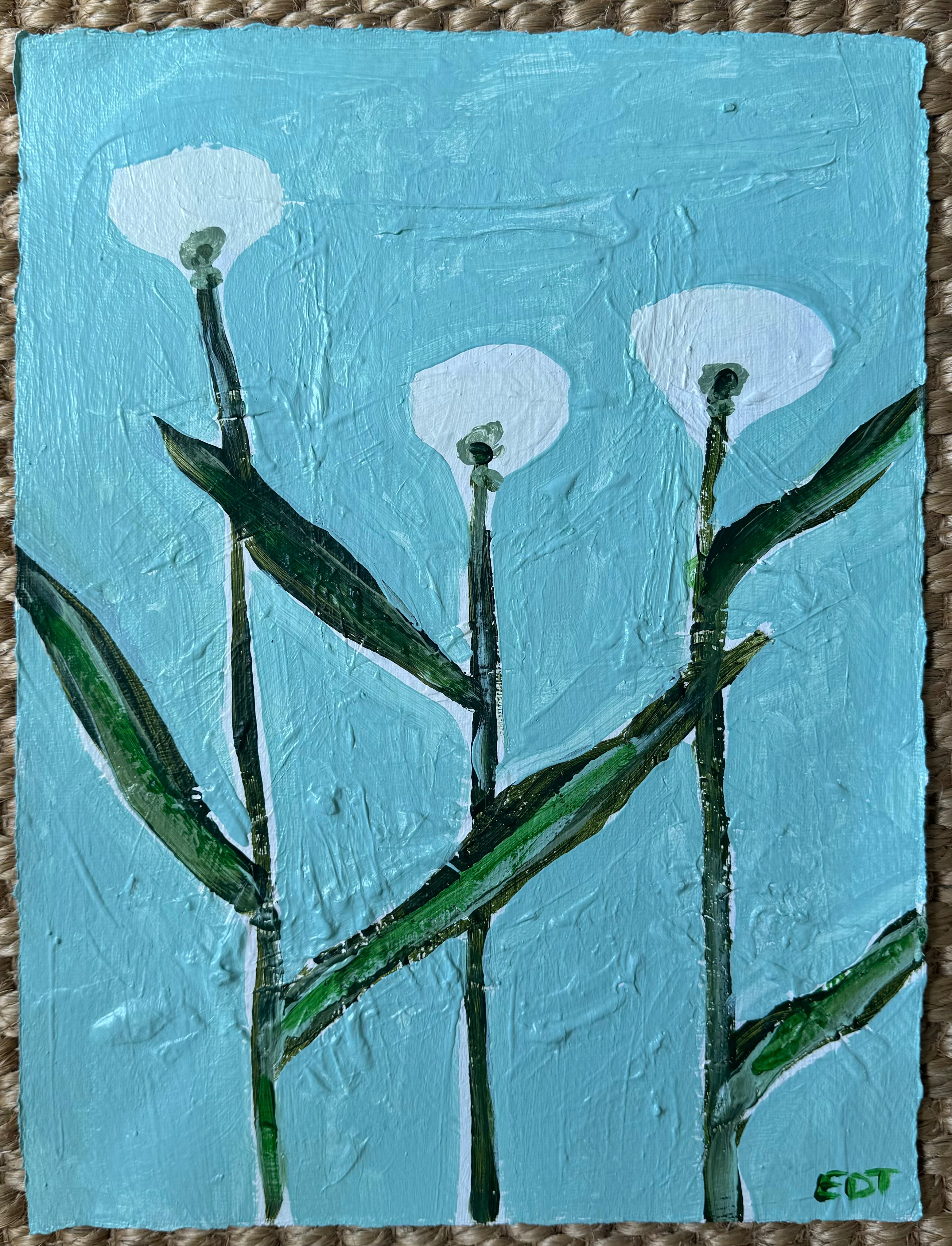 White Wildflowers Large