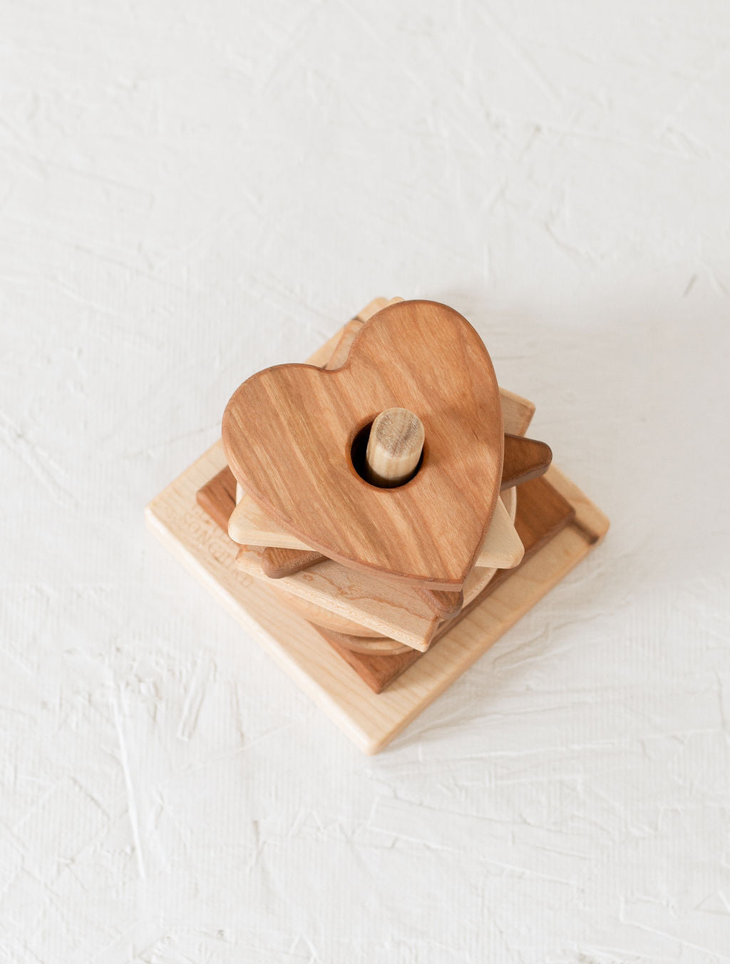 Wooden Shape Stacker