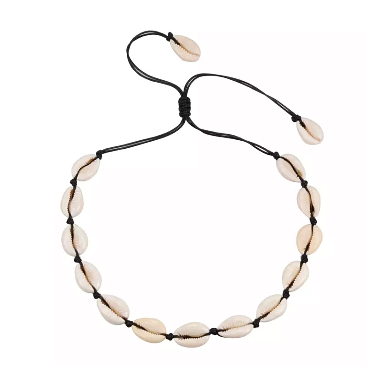 Bohemian Cowrie Shell Choker