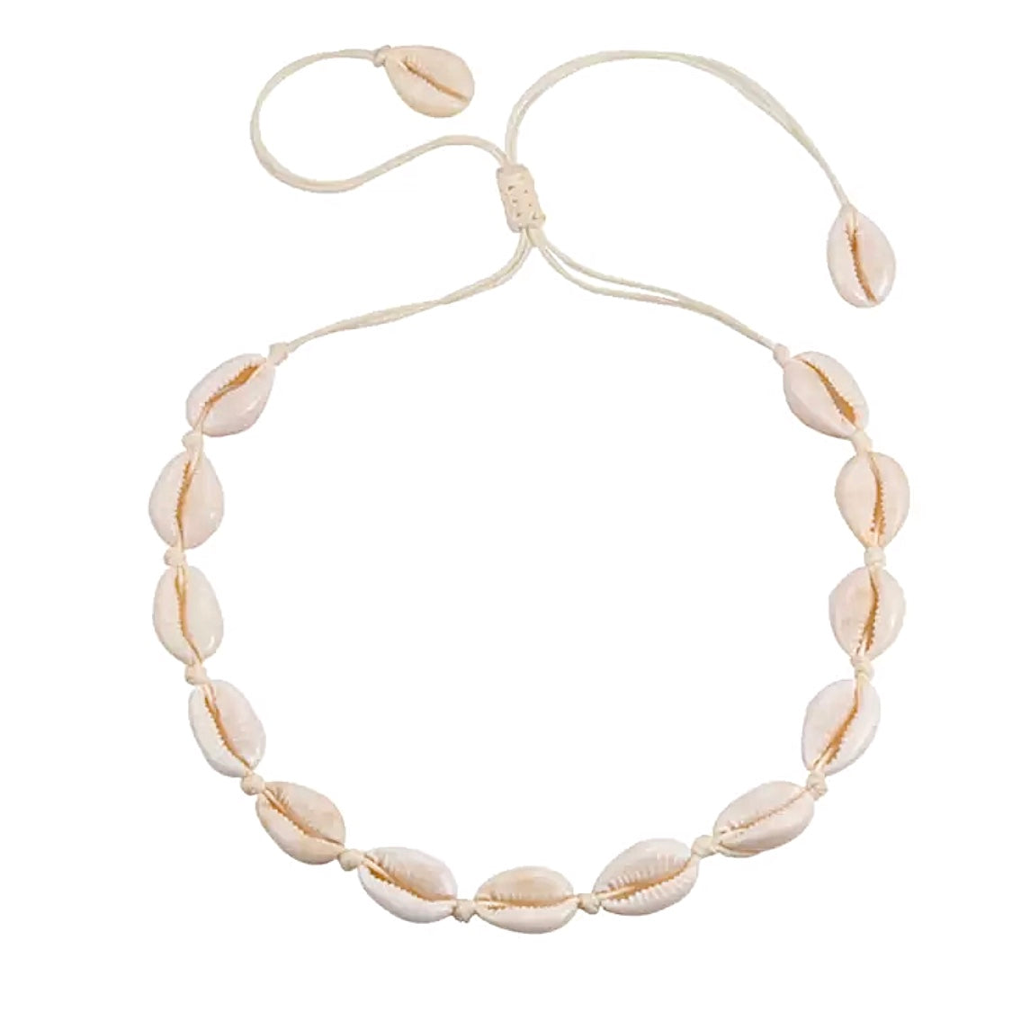 Bohemian Cowrie Shell Choker