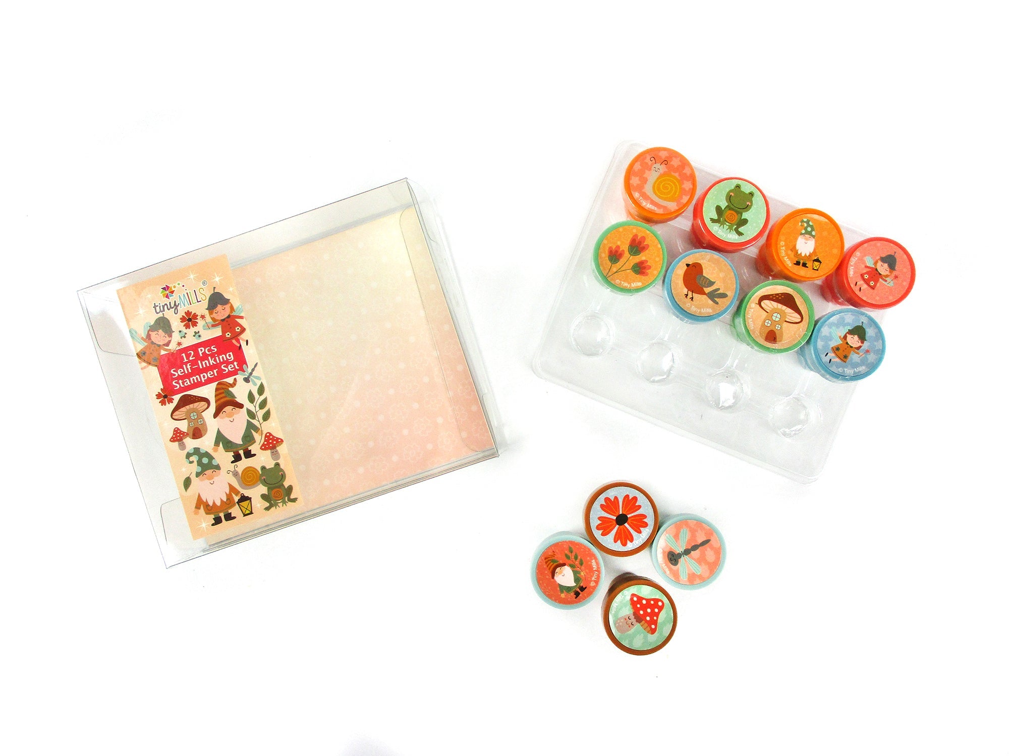 Garden Gnomes Fairies Stamp Kit