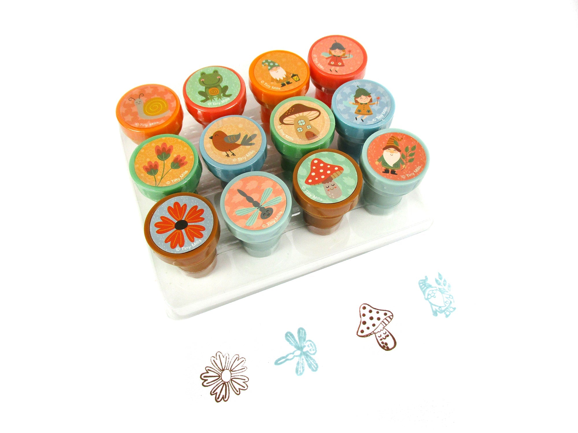 Garden Gnomes Fairies Stamp Kit