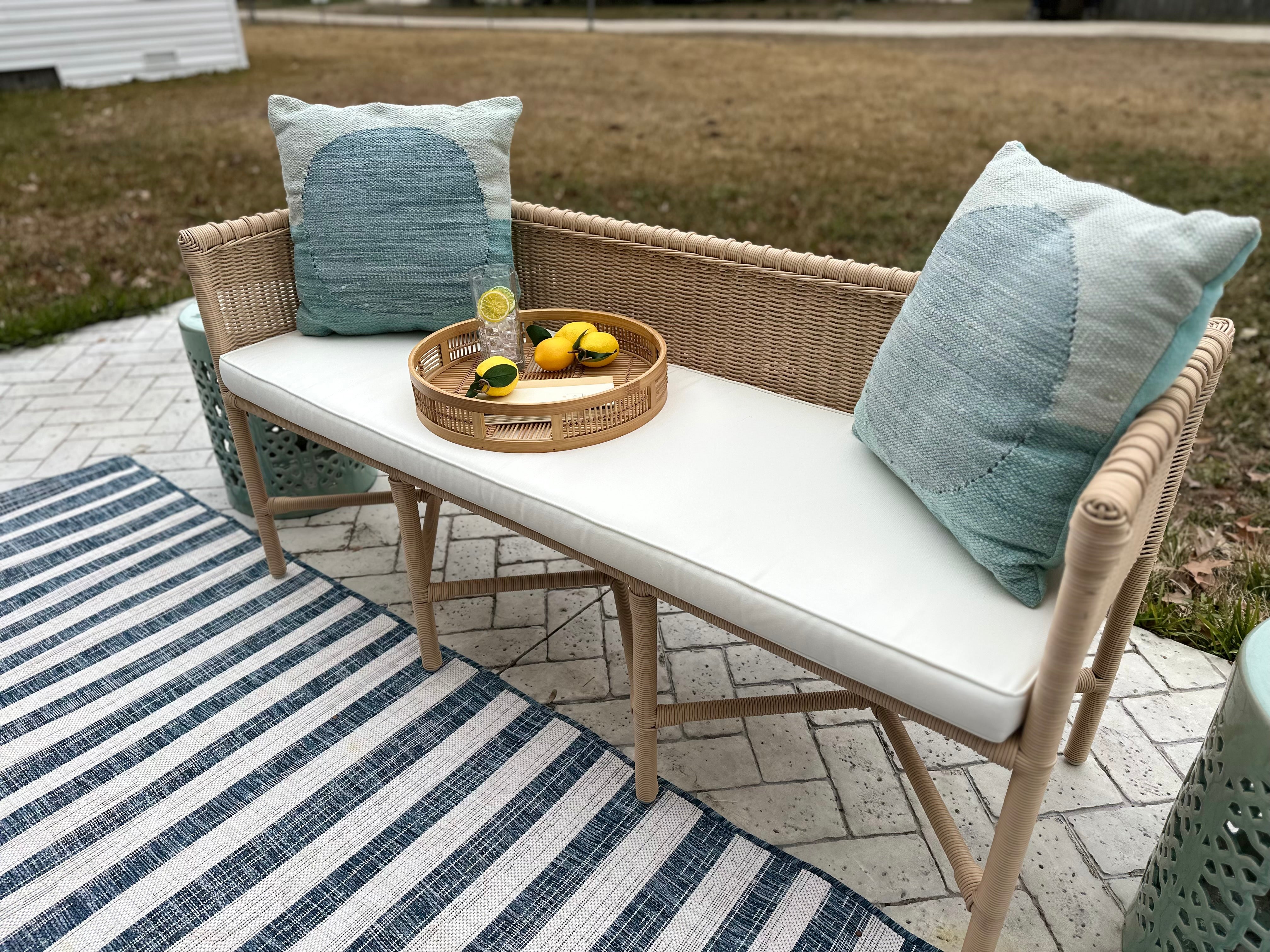 Atlantic Outdoor Bench - Light Dune