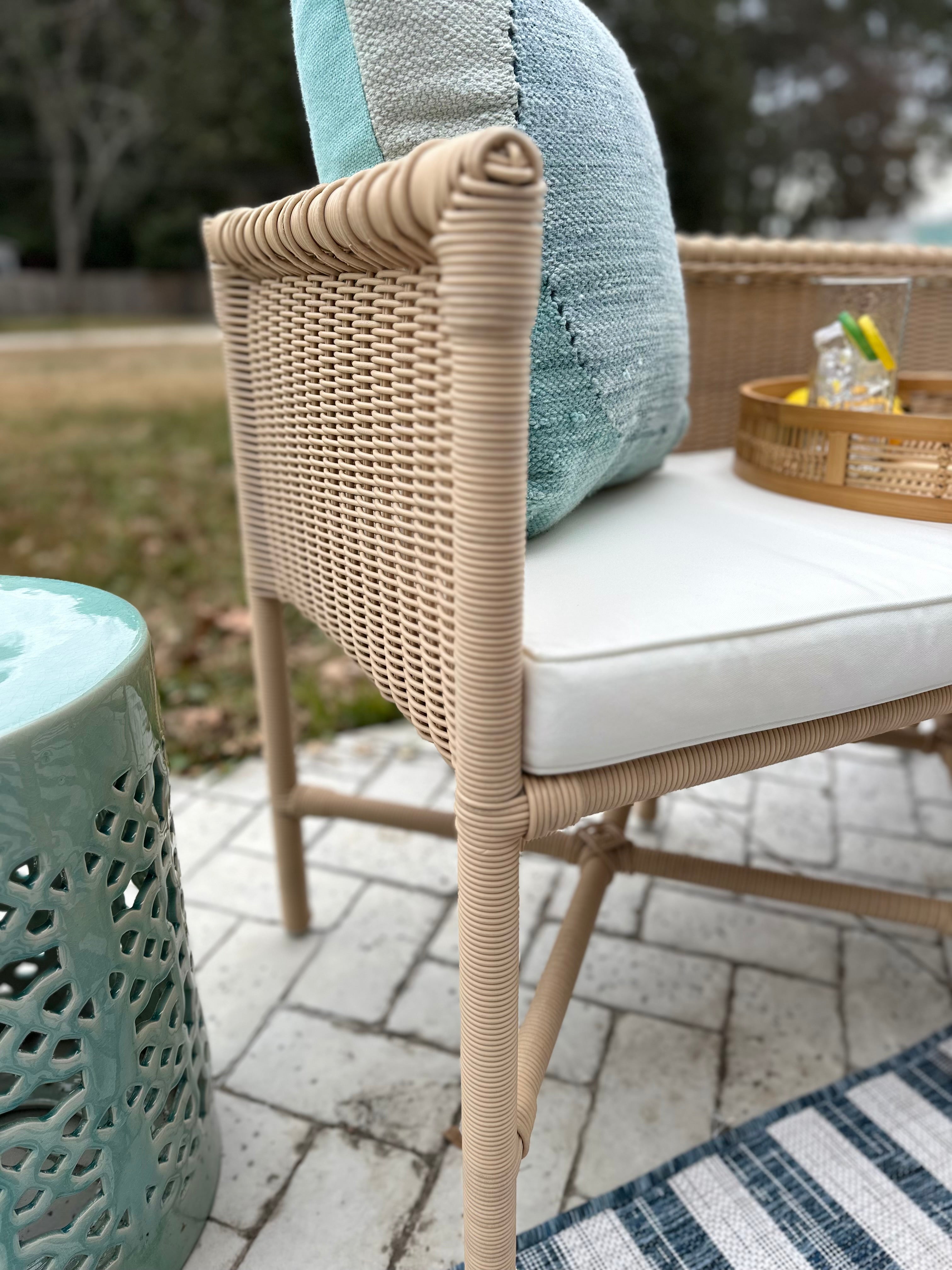 Atlantic Outdoor Bench - Light Dune