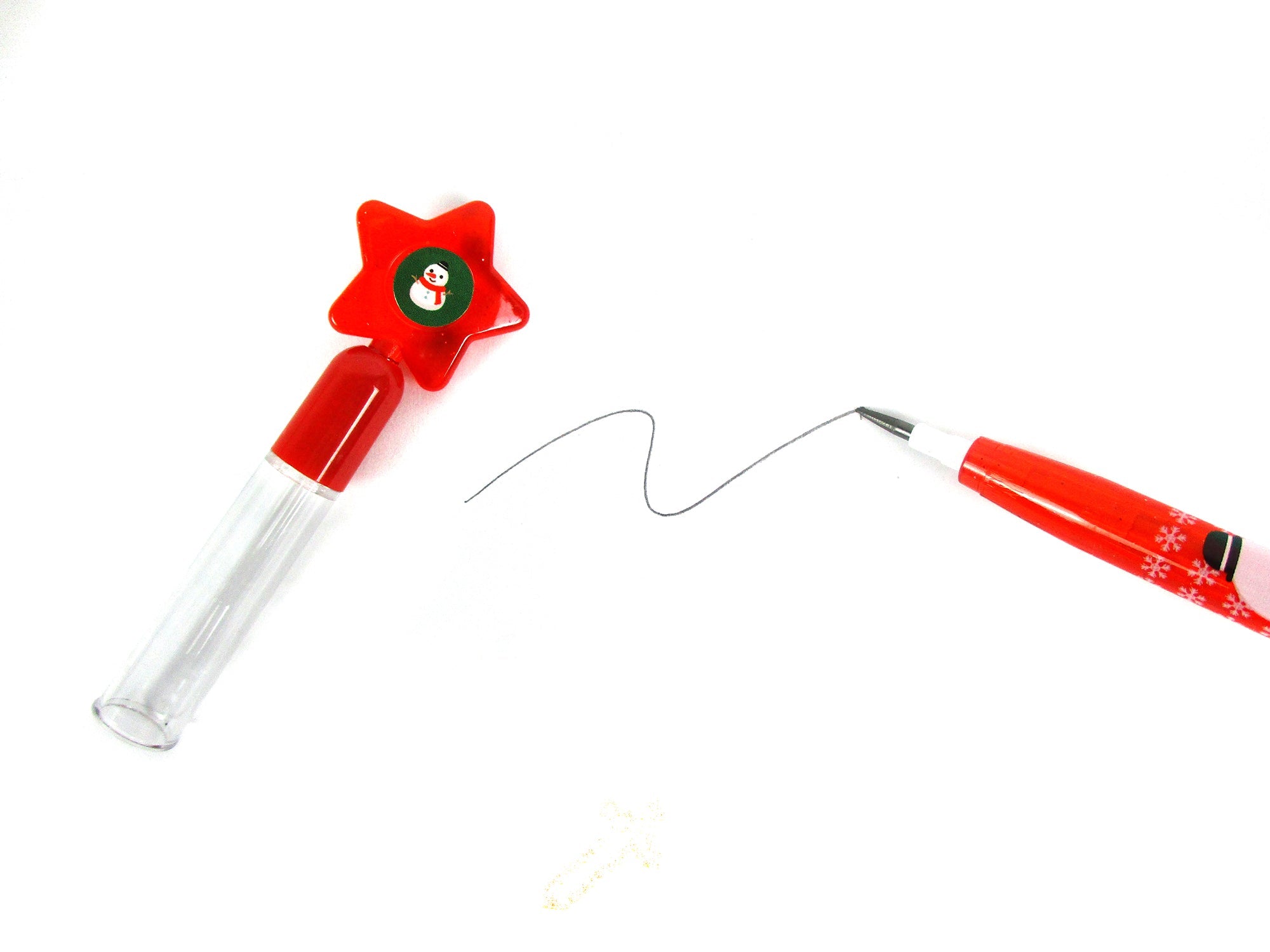 Holiday Season Christmas Stackable Point Pencils - Set Of 6