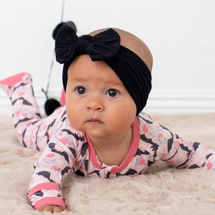 Batty Blossoms Footie