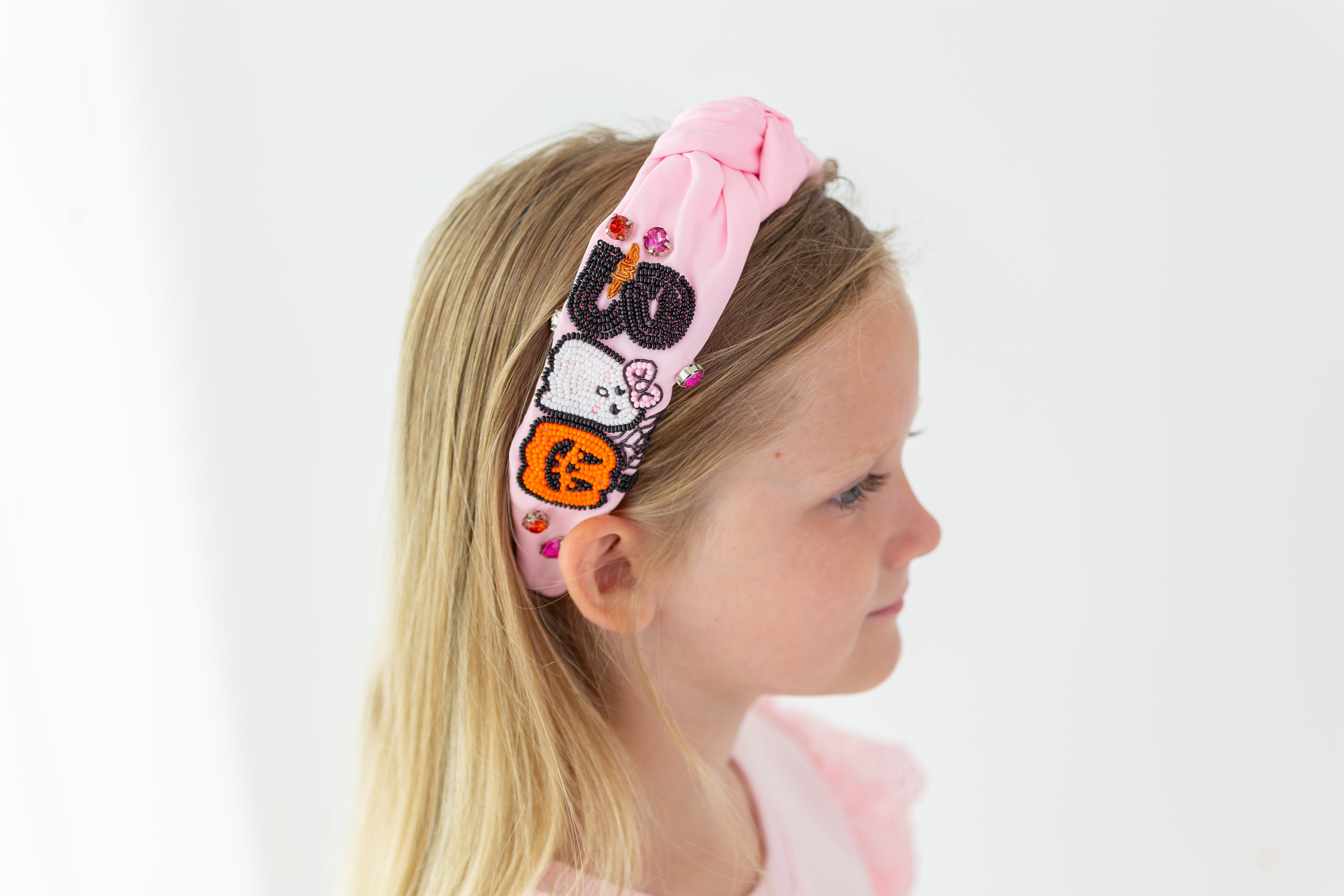 Beaded Headband - Boo-tiful