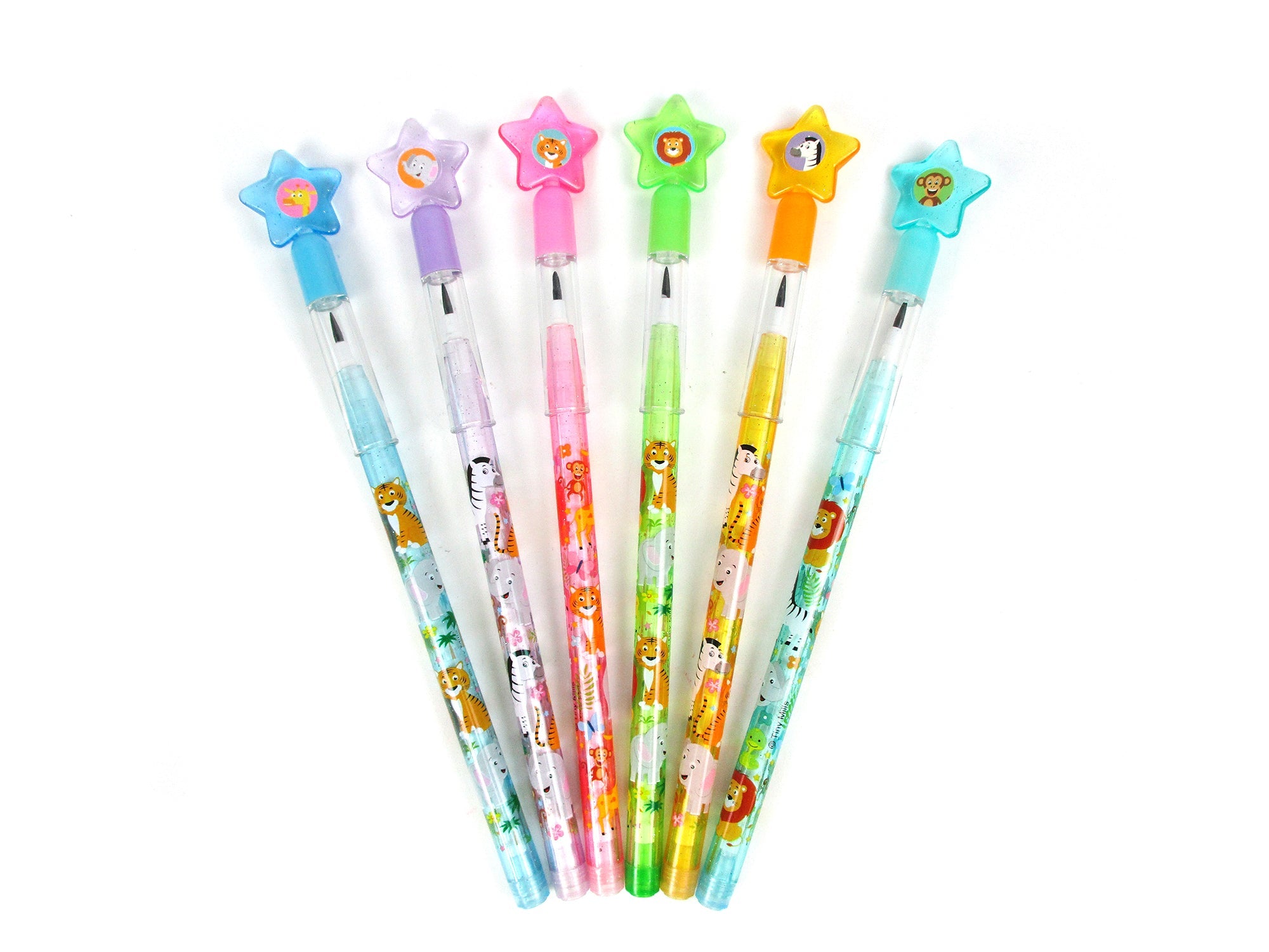 Safari Wild Life Multi Point Pencils