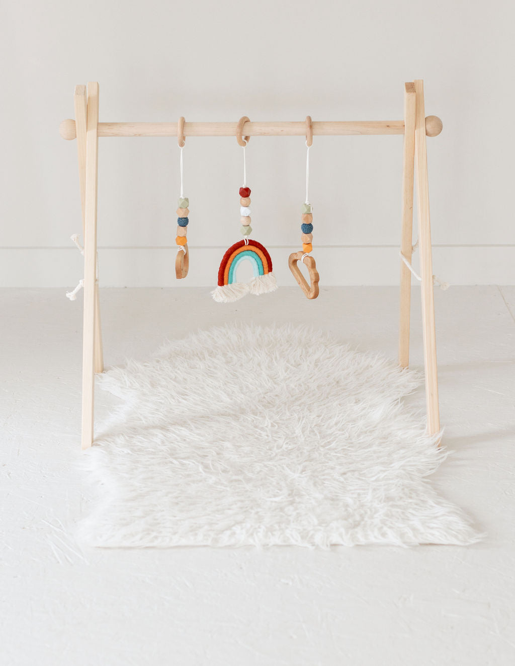 Hanging Rainbow Baby Gym Toys