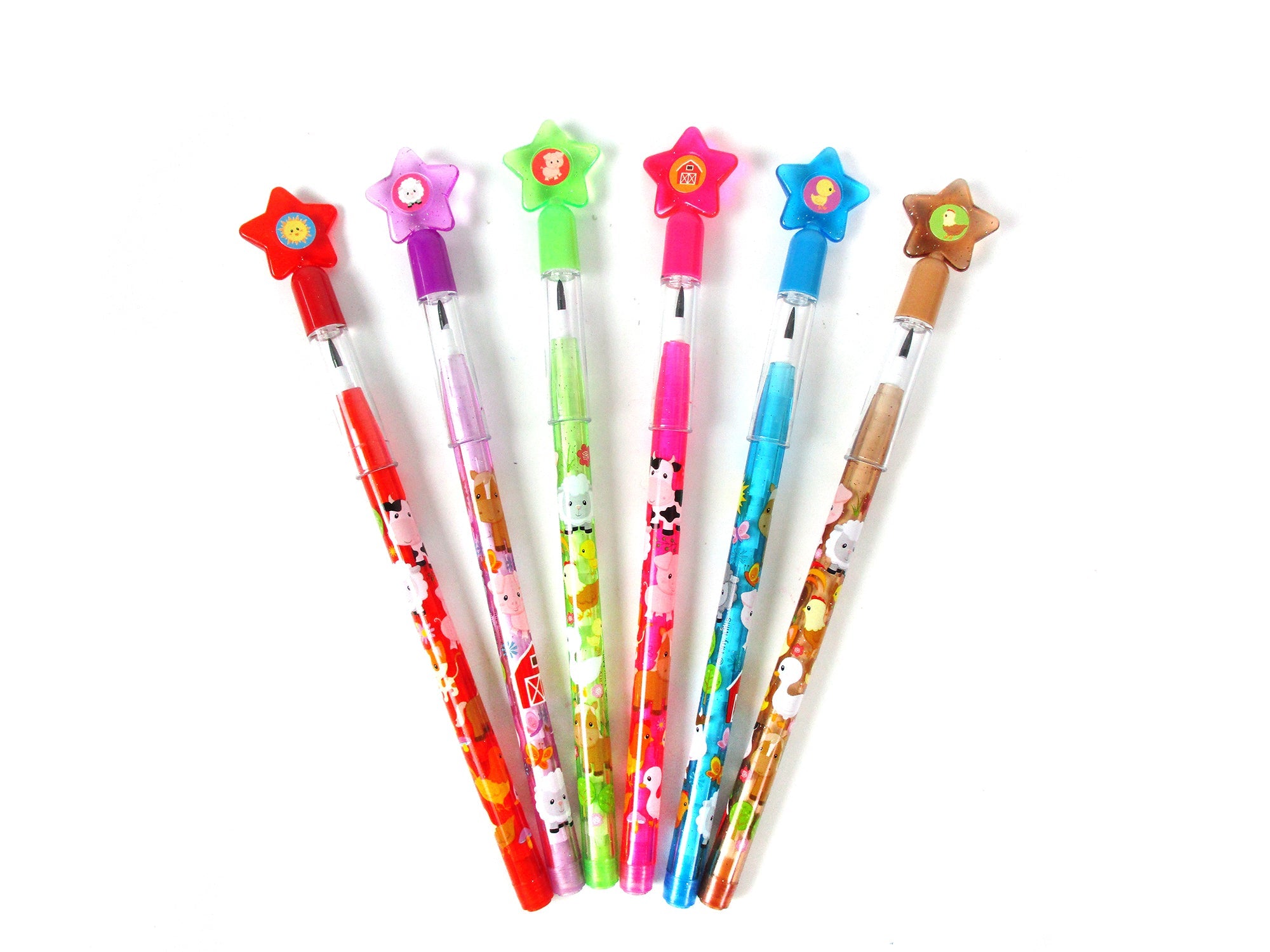 Farm Animals Multi Point Pencils