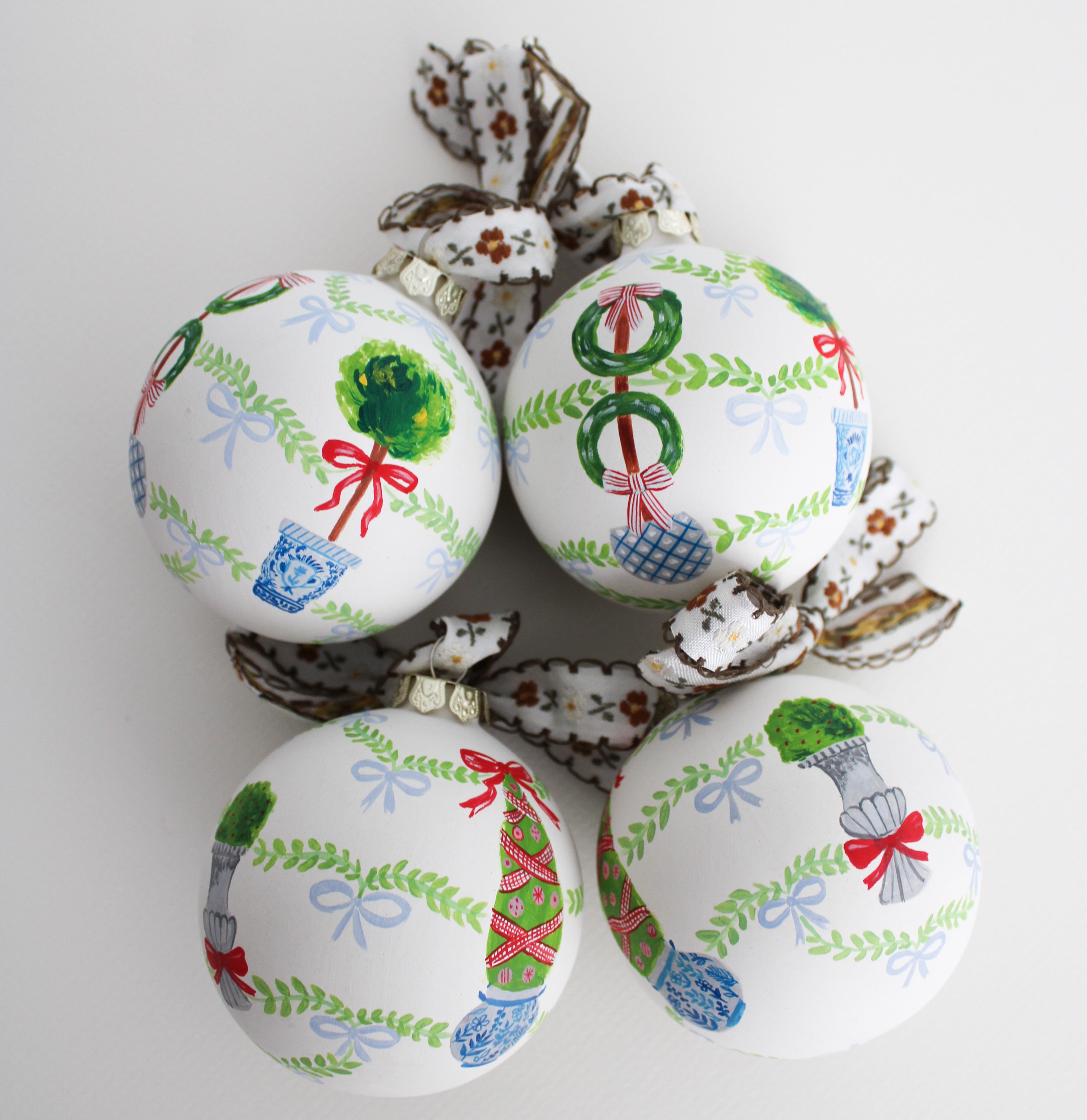 Chinoserie Christmas Ornament