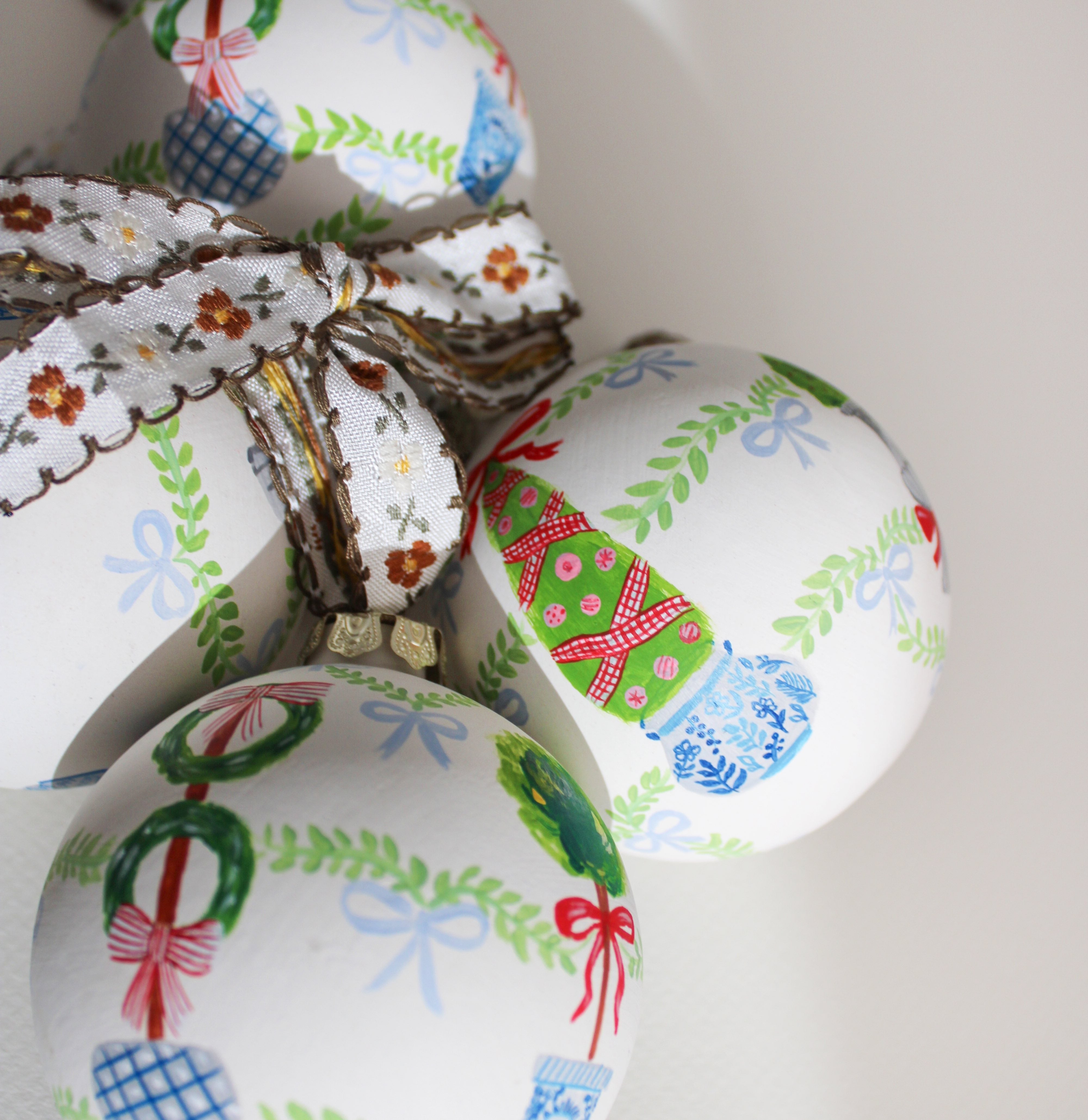 Chinoserie Christmas Ornament