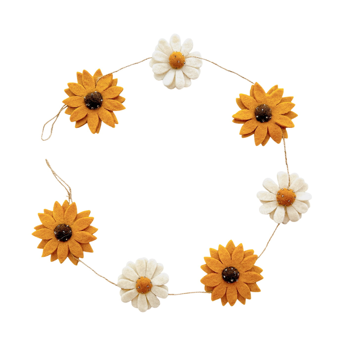Felt Garland - Daisy & Sunflower