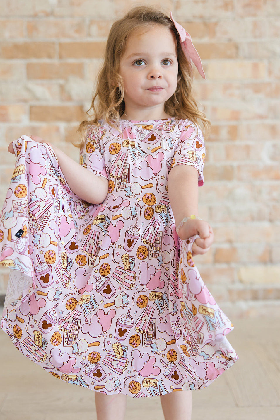 Snacks (pink) - Dress