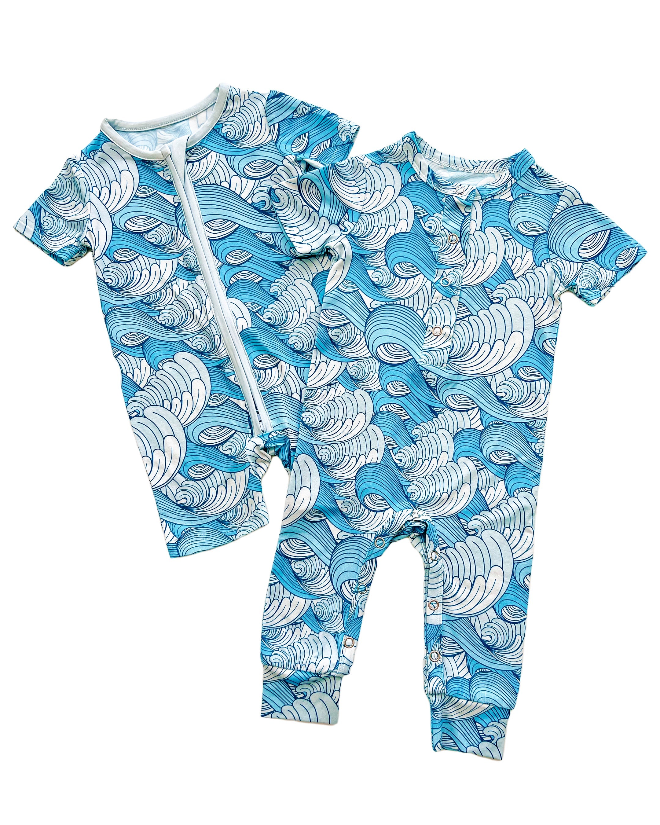 Bamboo Shorty Romper | Delmar
