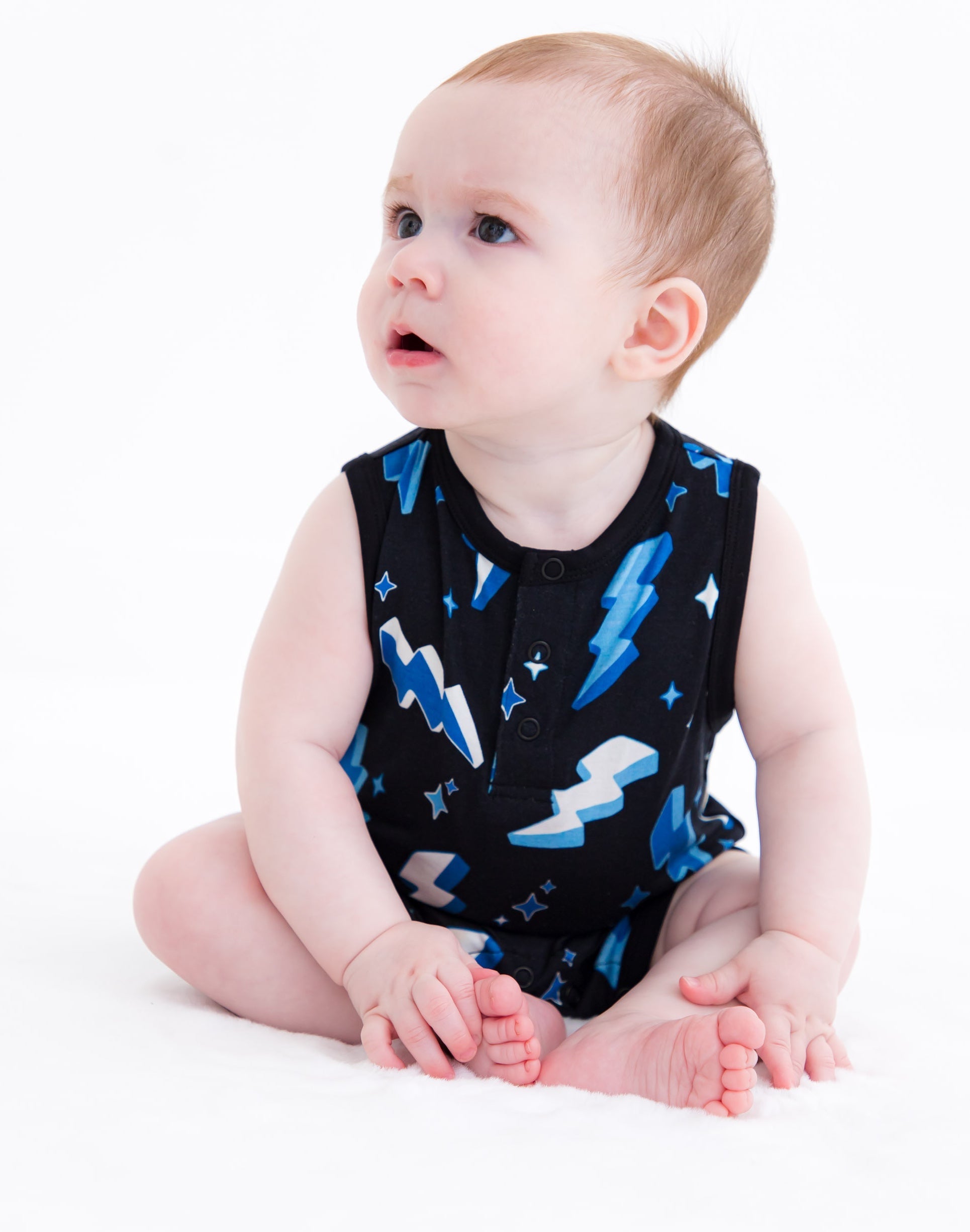 Bolt Shortie Tank Romper