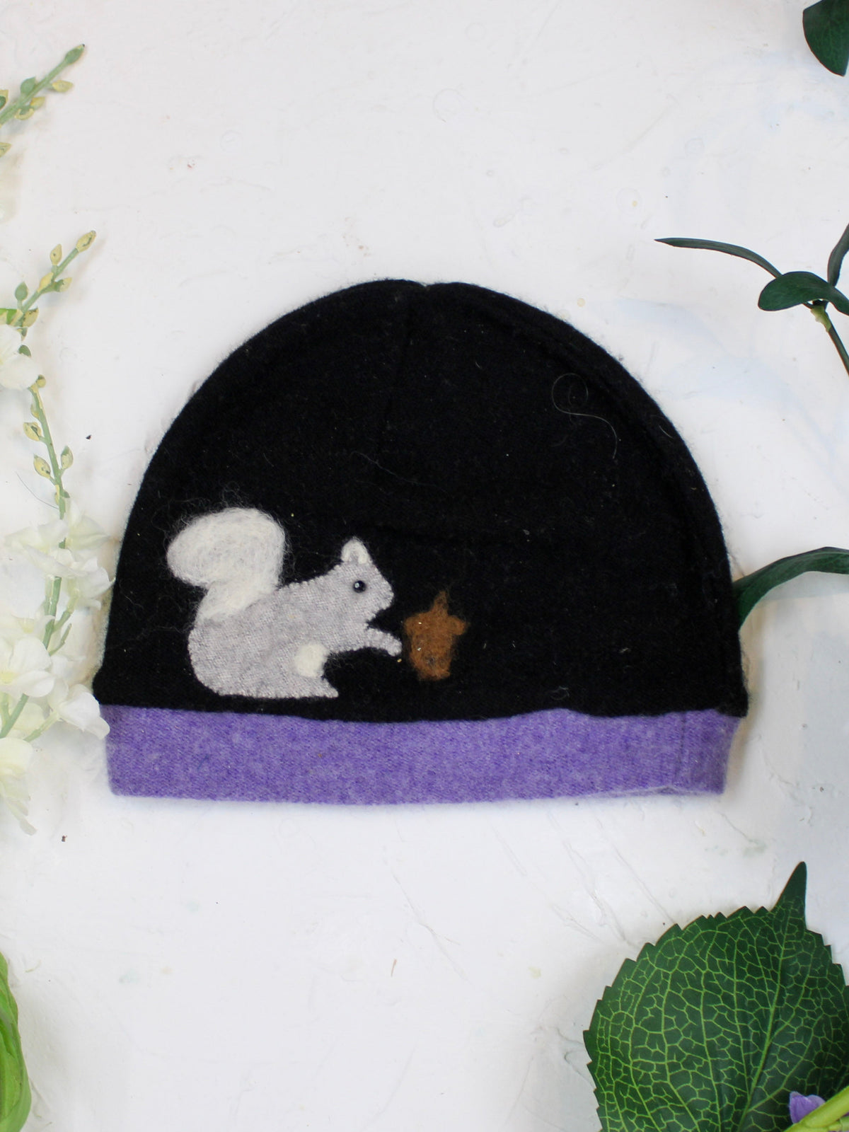 Squirrel Cashmere Hat - Toddler