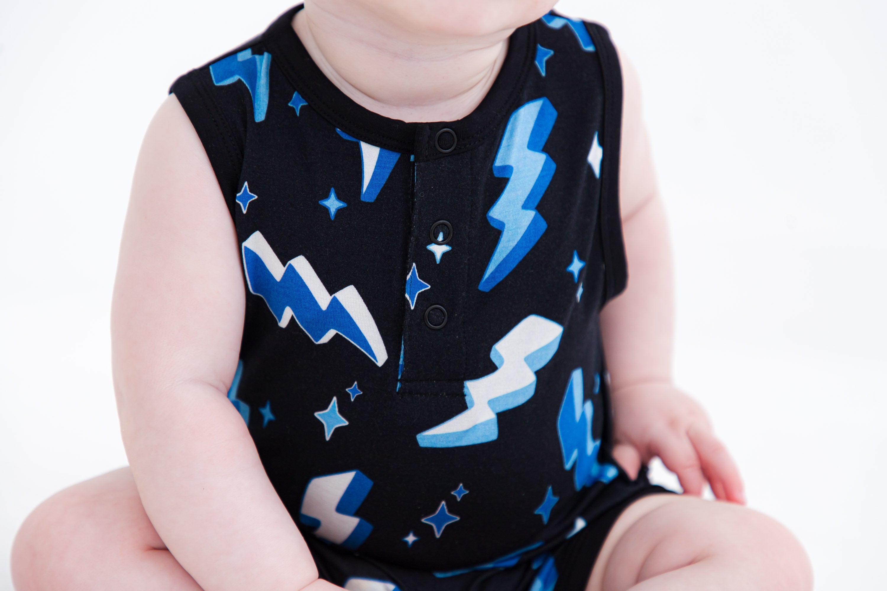 Bolt Shortie Tank Romper