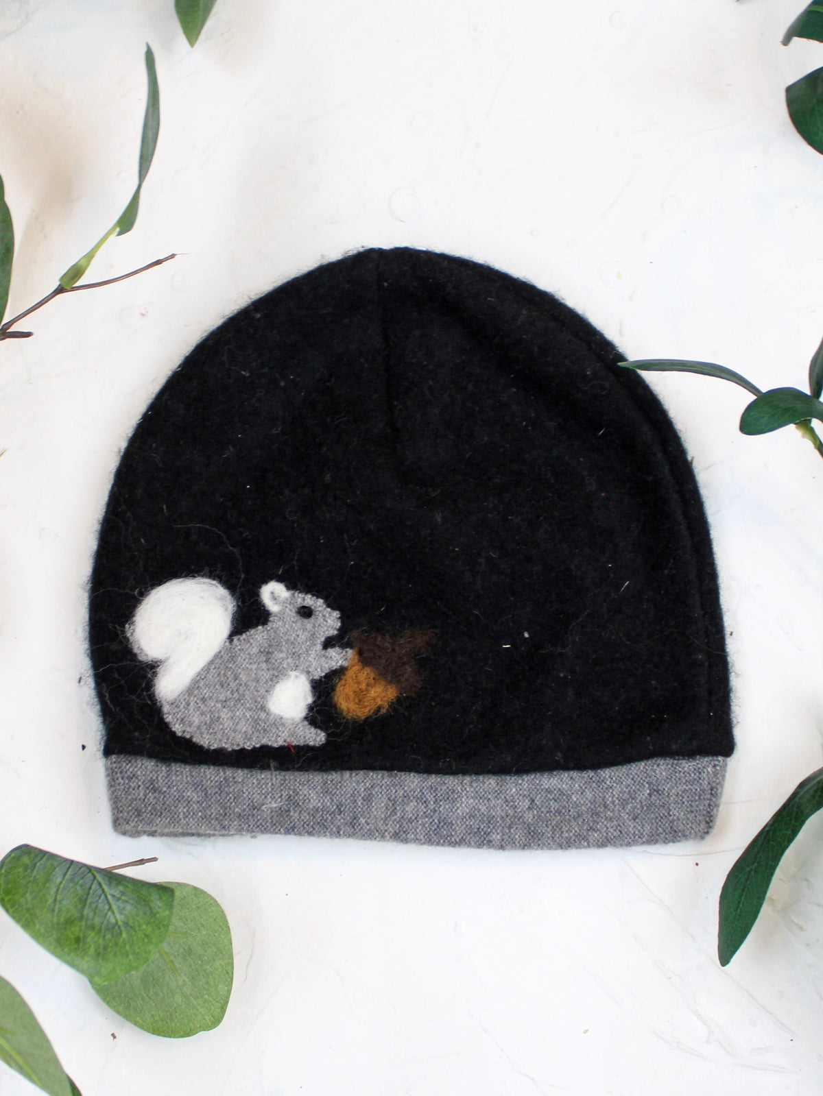 Squirrel Cashmere Hat - Toddler