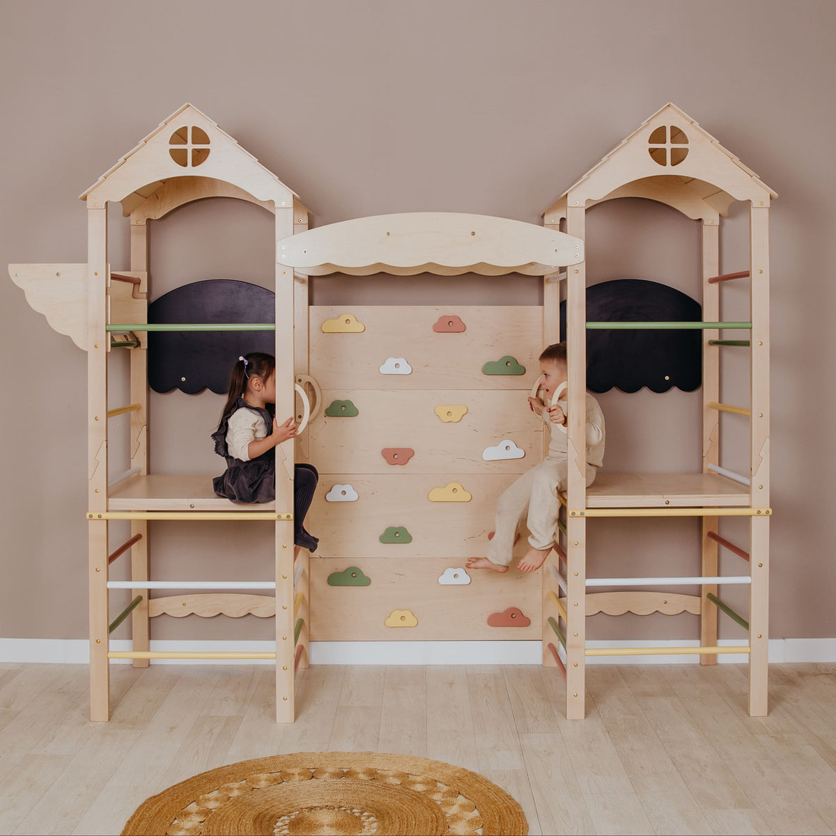 Large Kids Indoor Playground, Complete Playspace For Kids