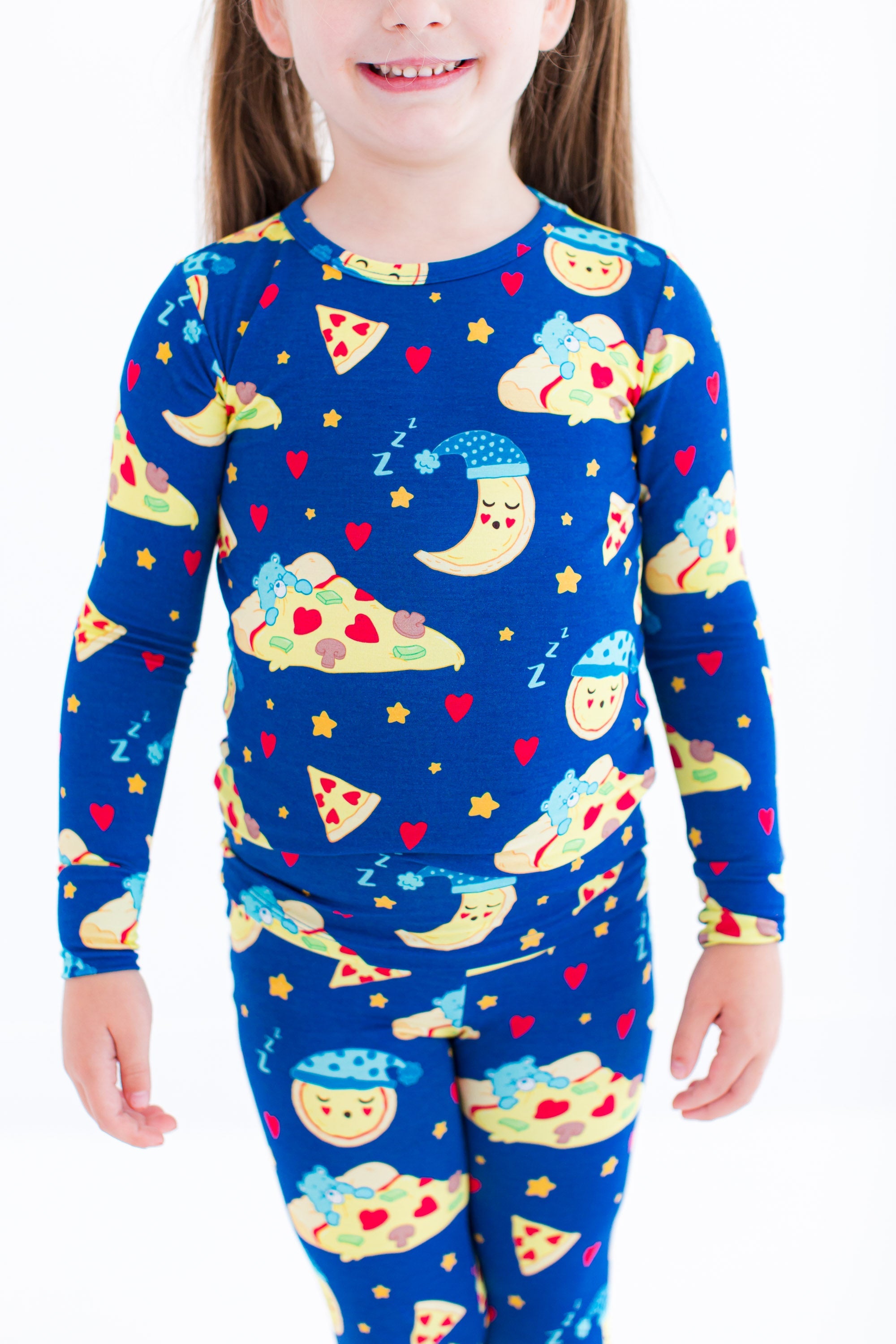 Care Bears™ Bedtime Pizza 2-piece Pj: Long