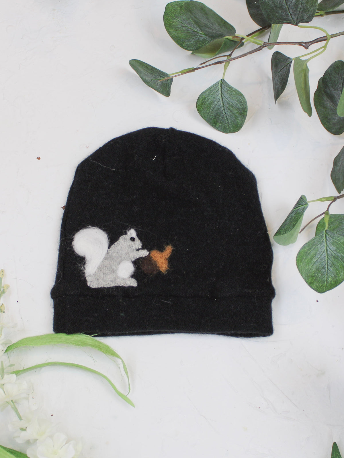 Squirrel Cashmere Hat - Toddler