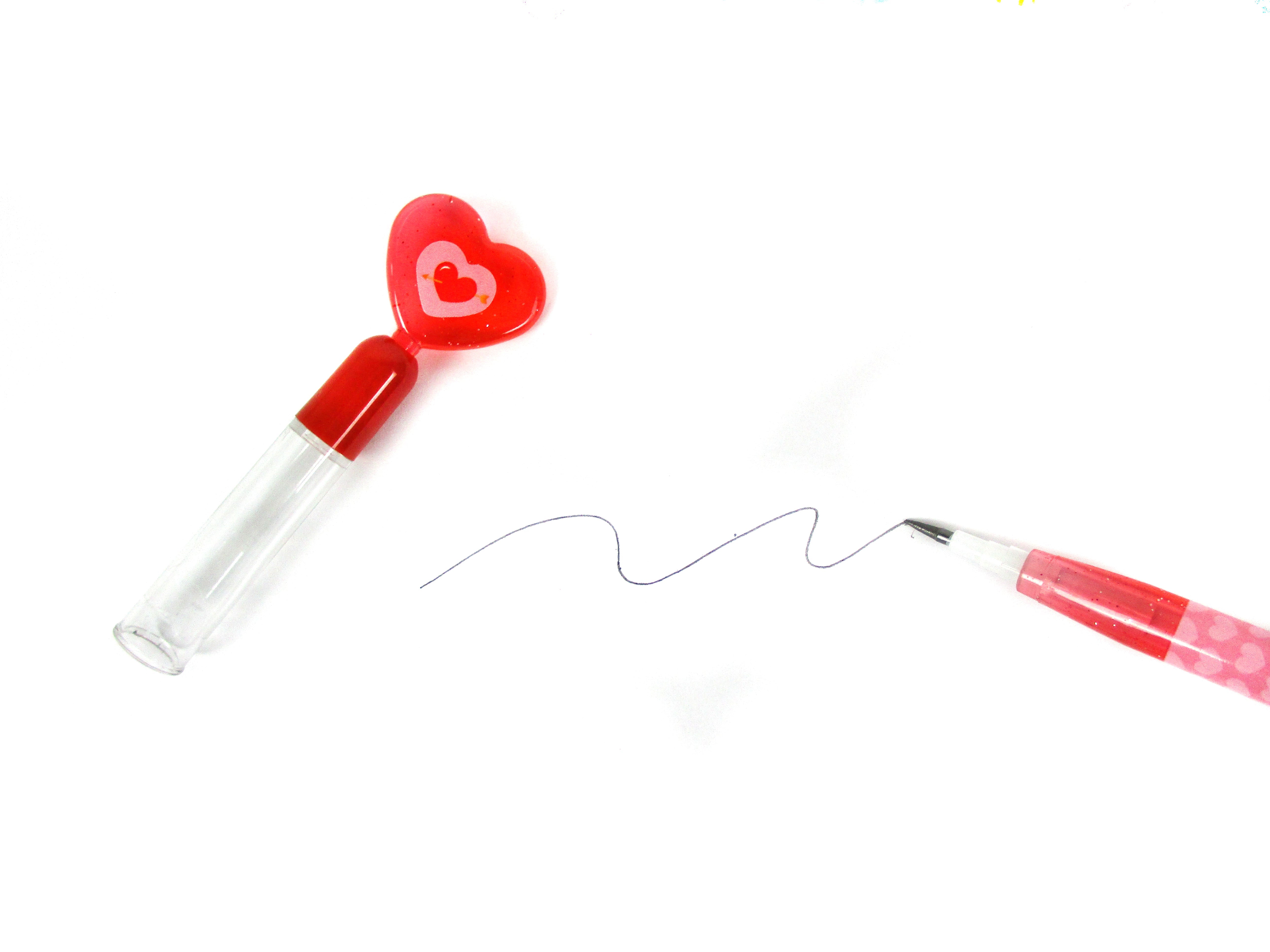 Valentine's Day Stackable Point Pencils - Set Of 6