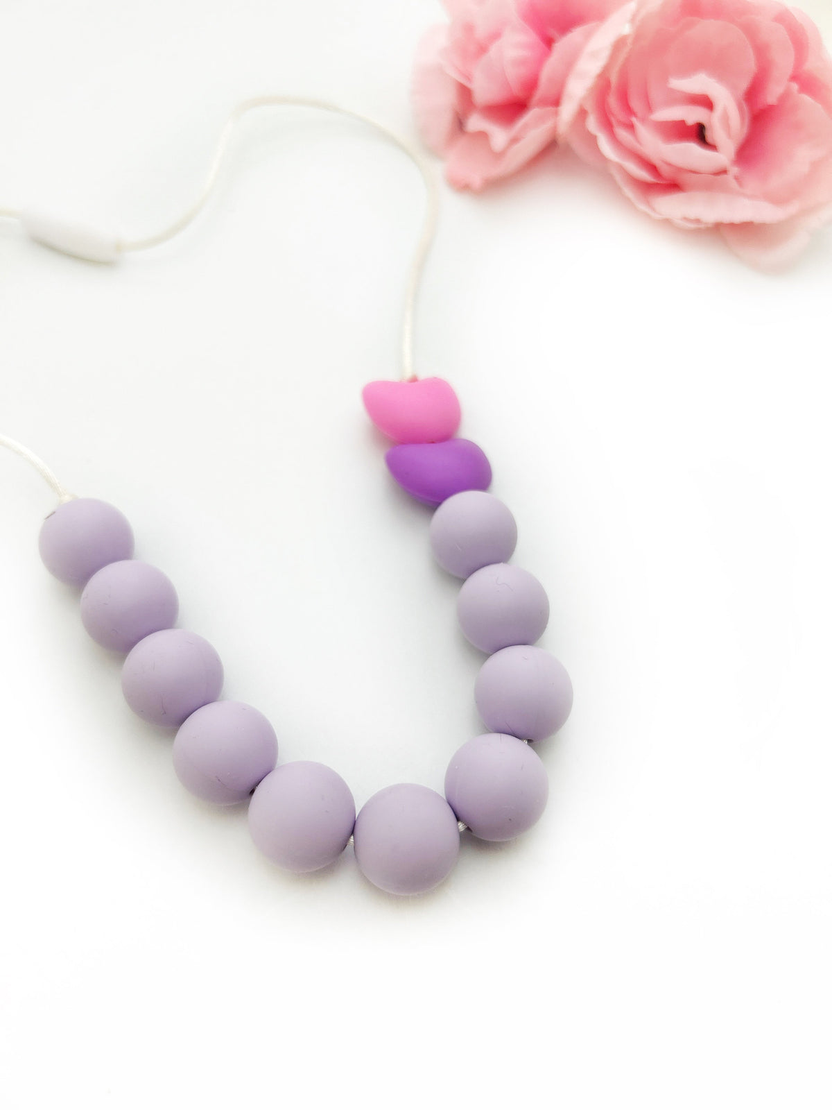 Heart Sensory Chew Necklace For Kids | Kids Chewable Jewelry