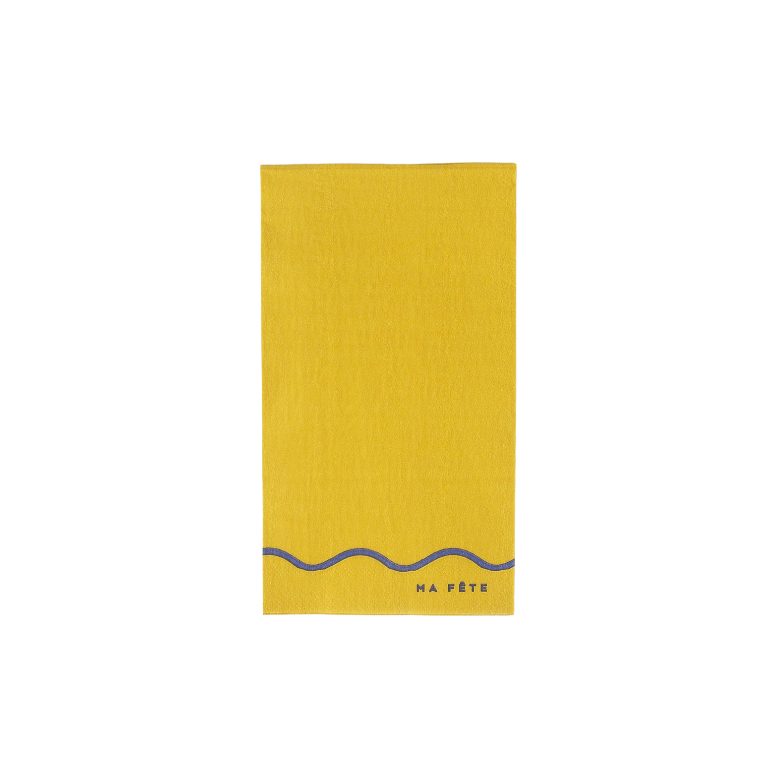 Signature Napkins, Blue & Yellow (16)