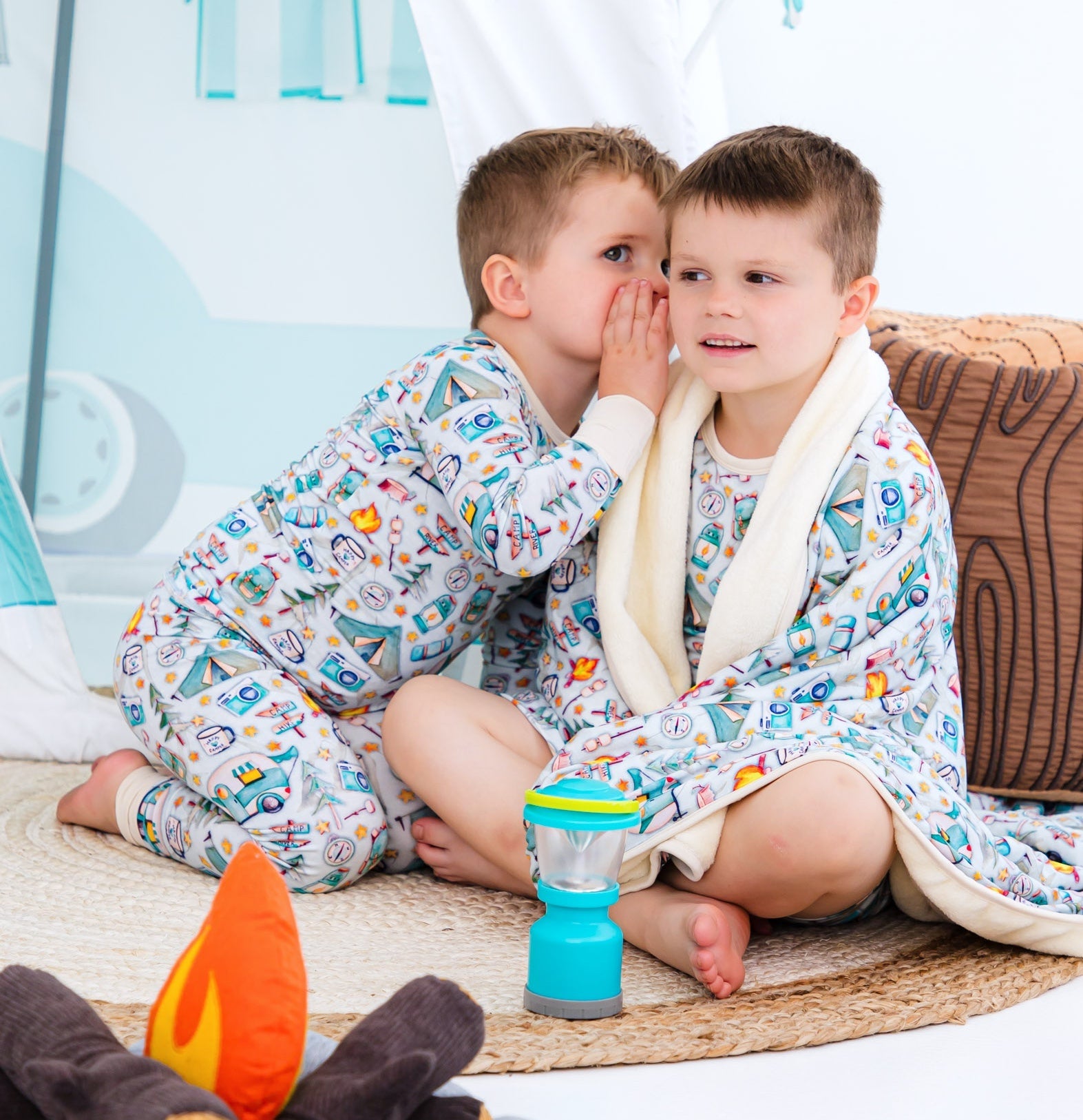 Wilder- Blue 2-piece Pajamas