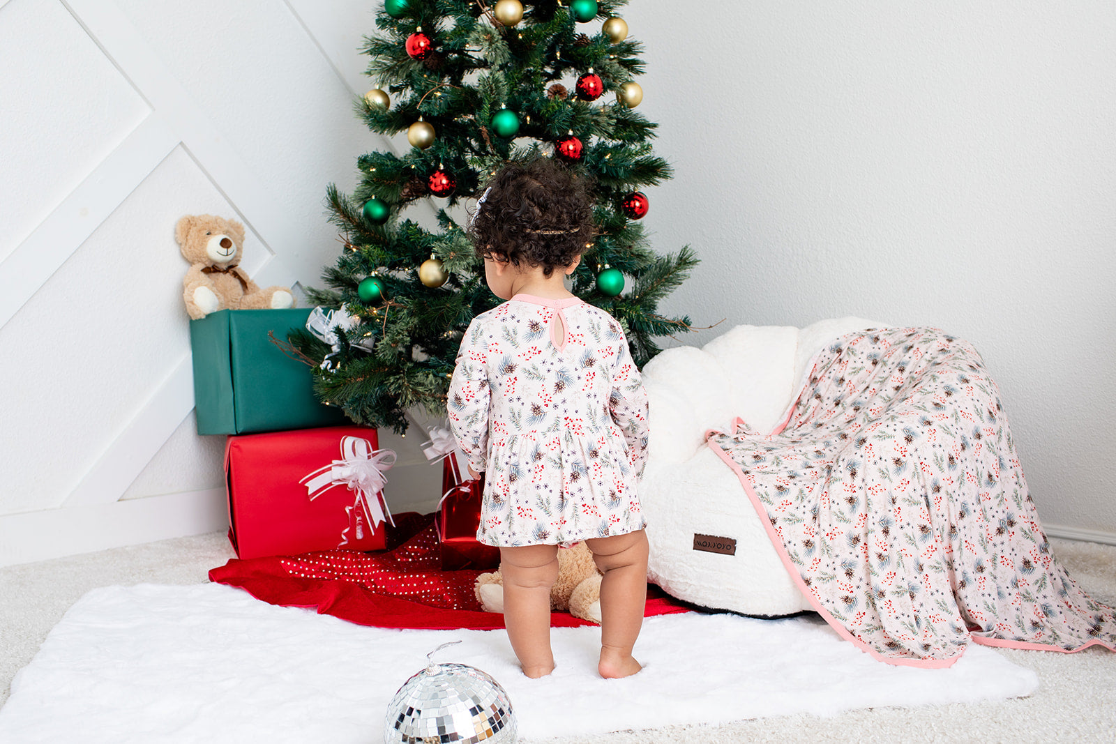 Cozy Pines Bodysuit Dress