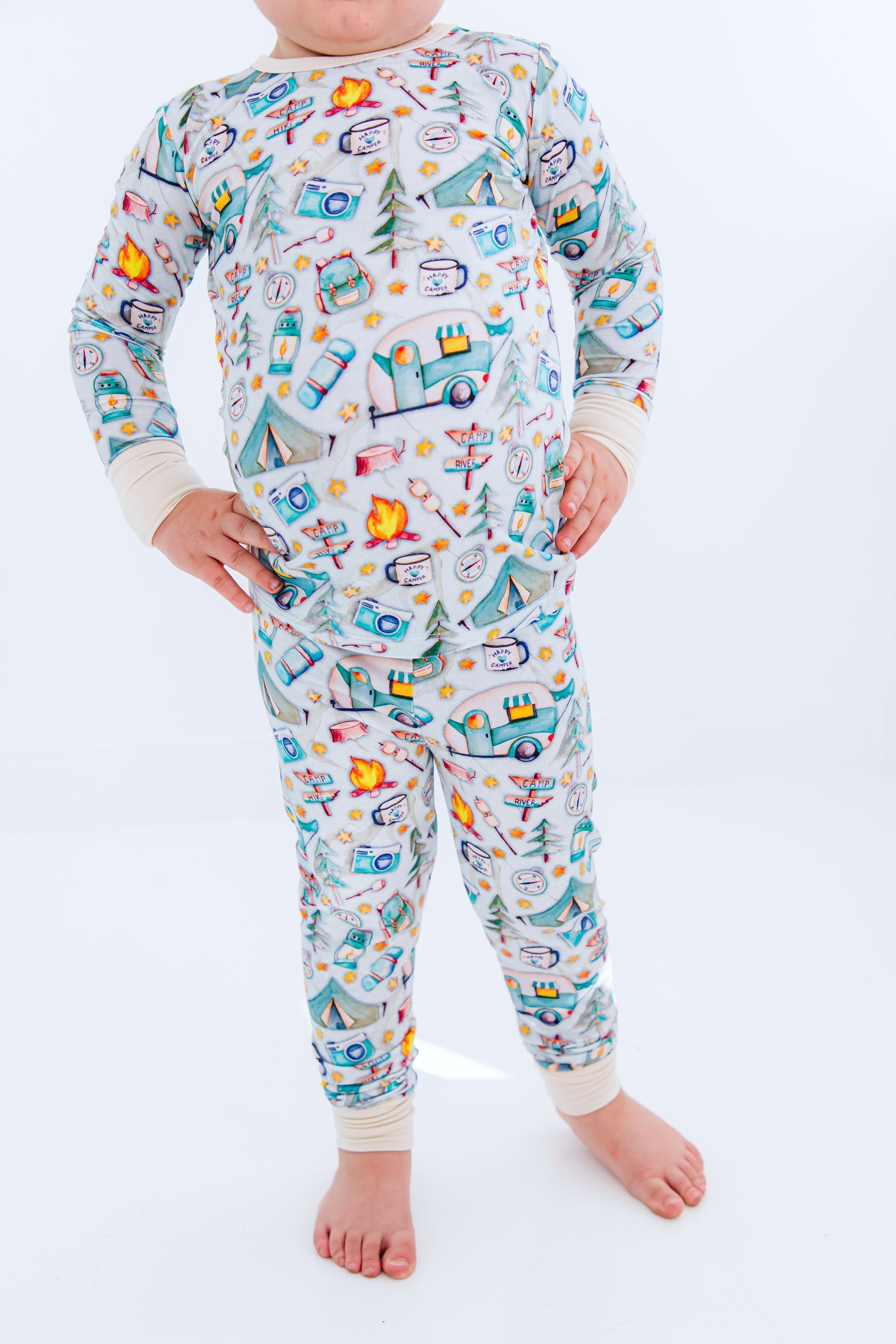 Wilder- Blue 2-piece Pajamas