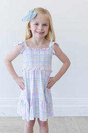 Pastel Prep - Smocked Dress