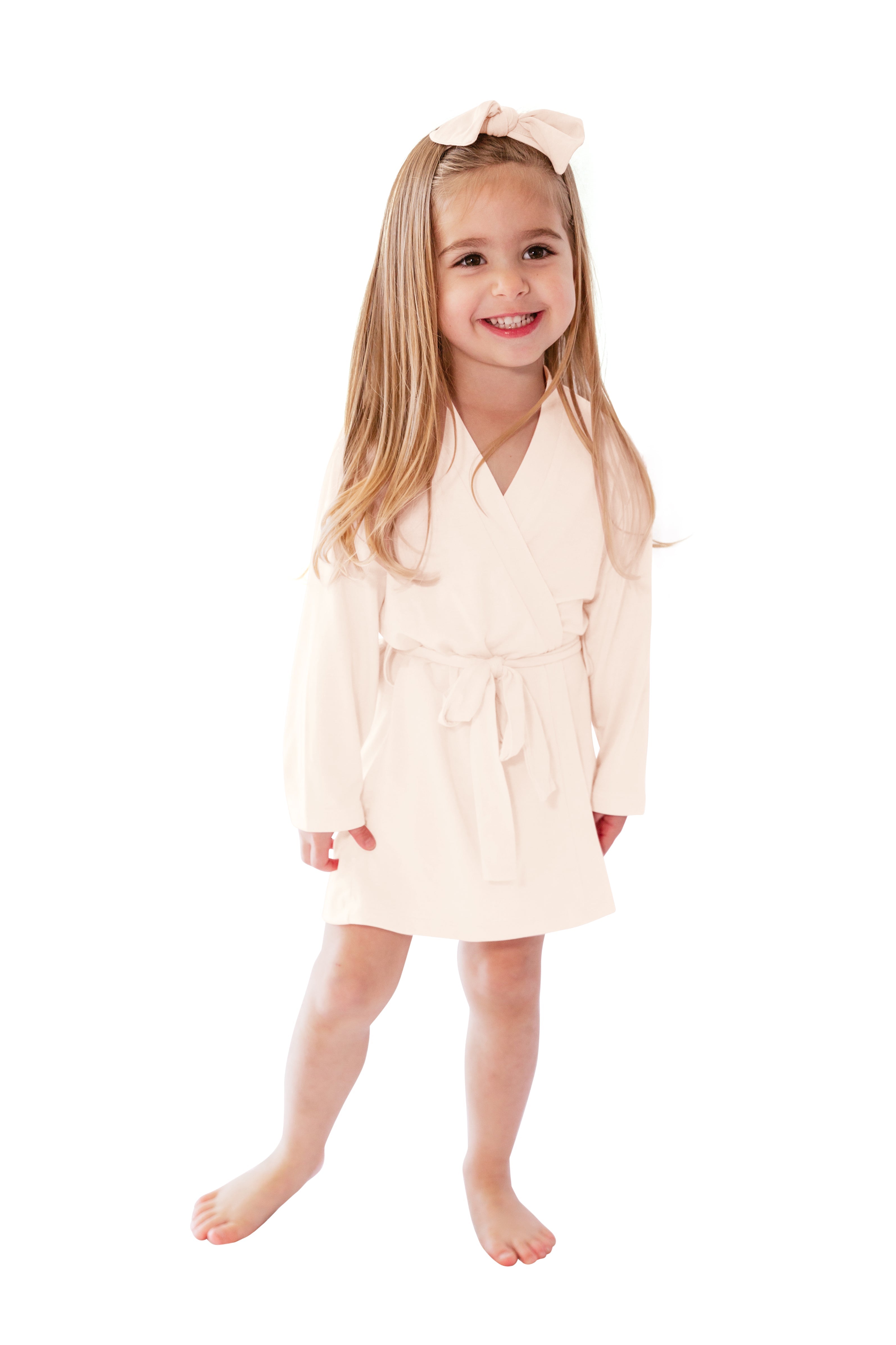 Luxe Bamboo Toddler Kids Robe