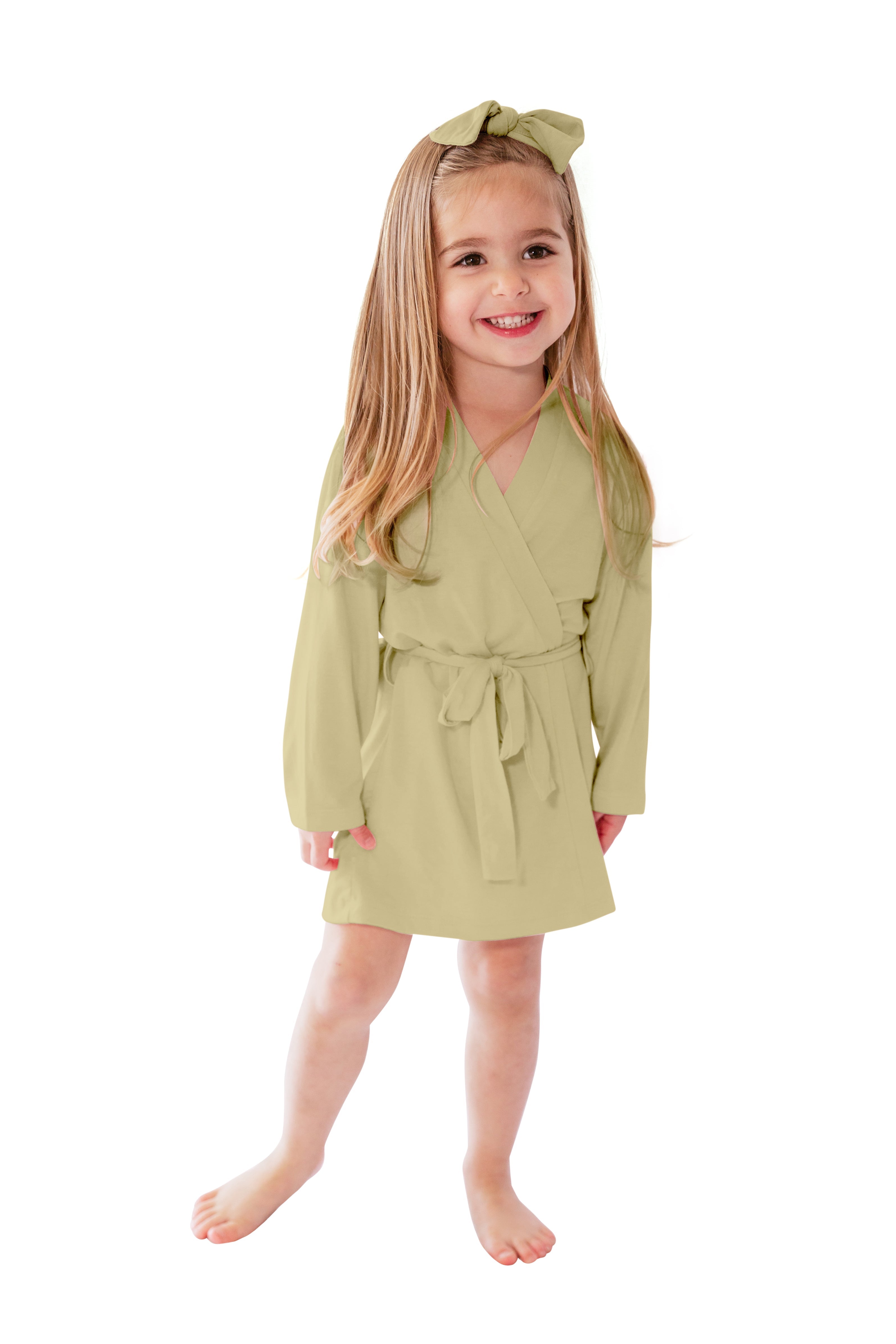Luxe Bamboo Toddler Kids Robe
