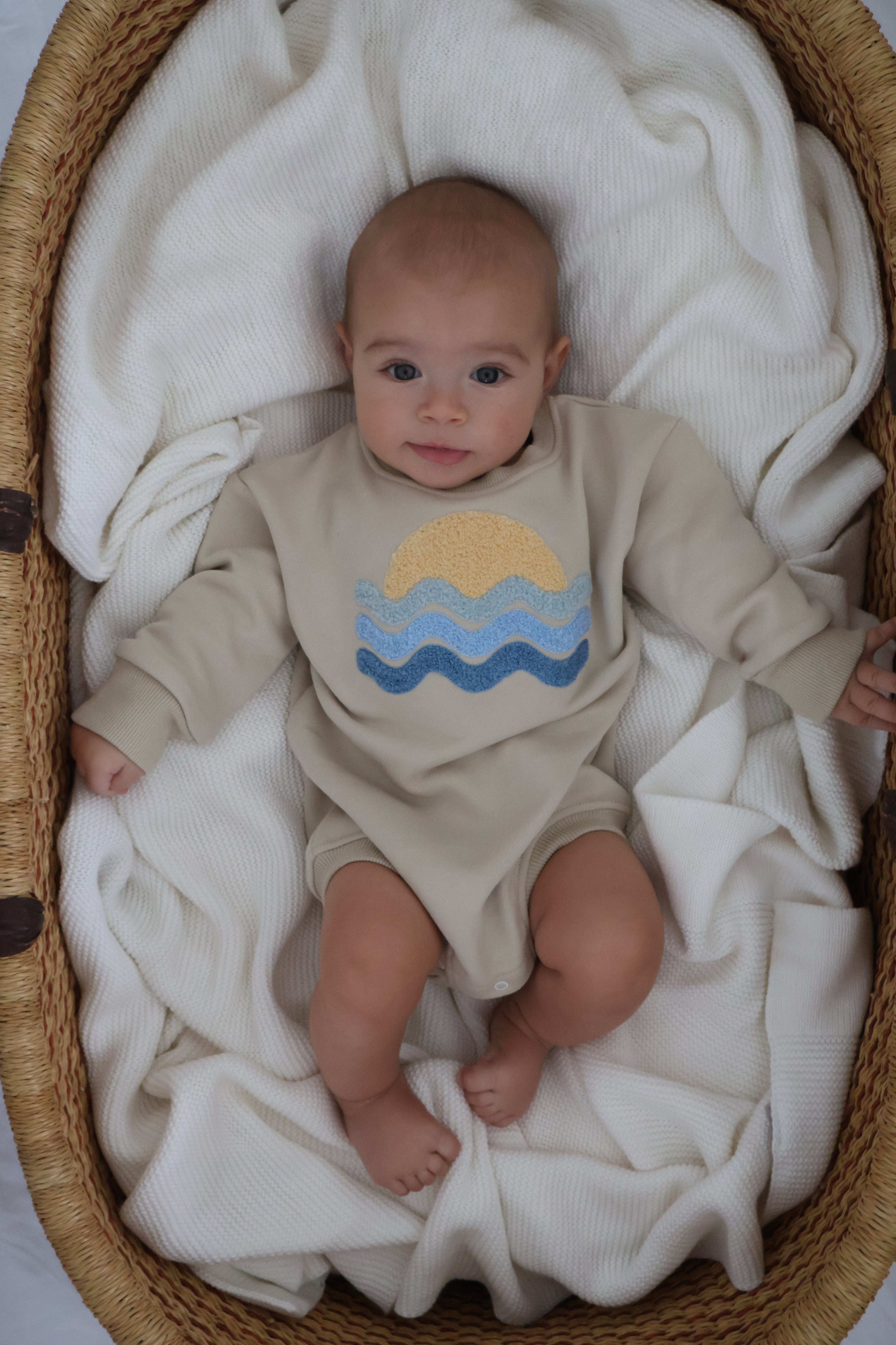 Sunset Bubble Romper