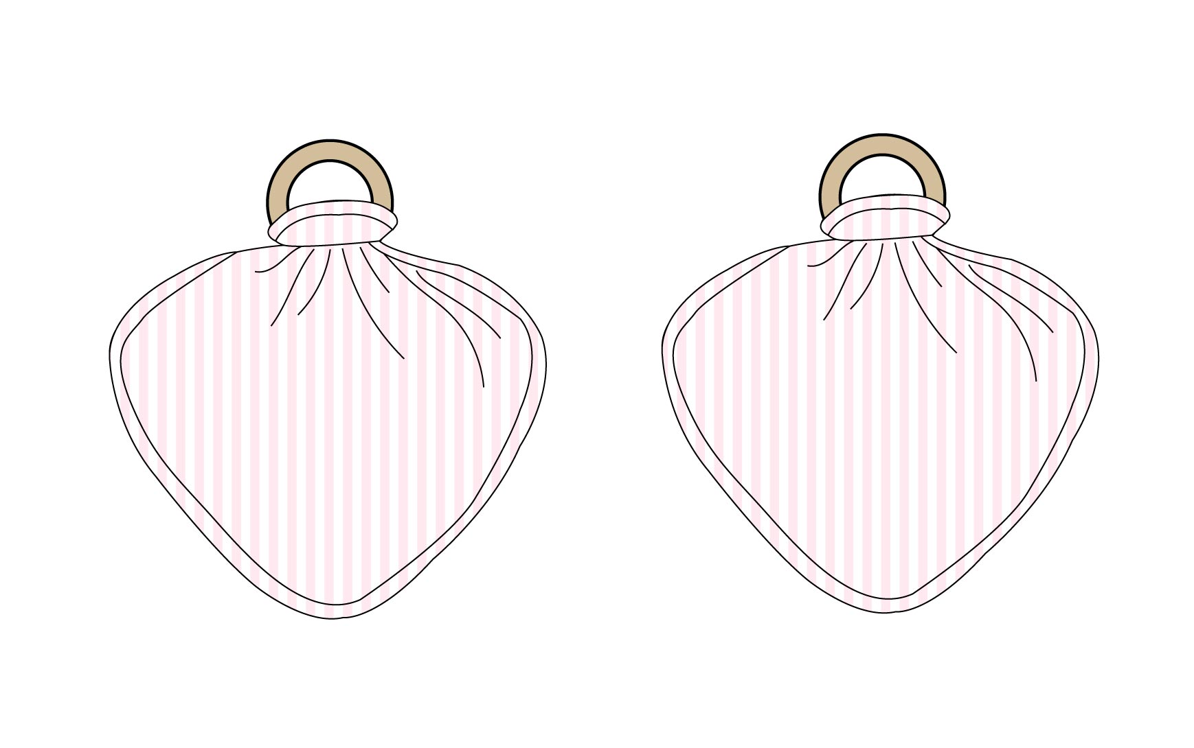 Pink Stripes - Lovey