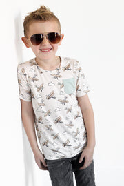Plane Fun Dream Pocket Tee